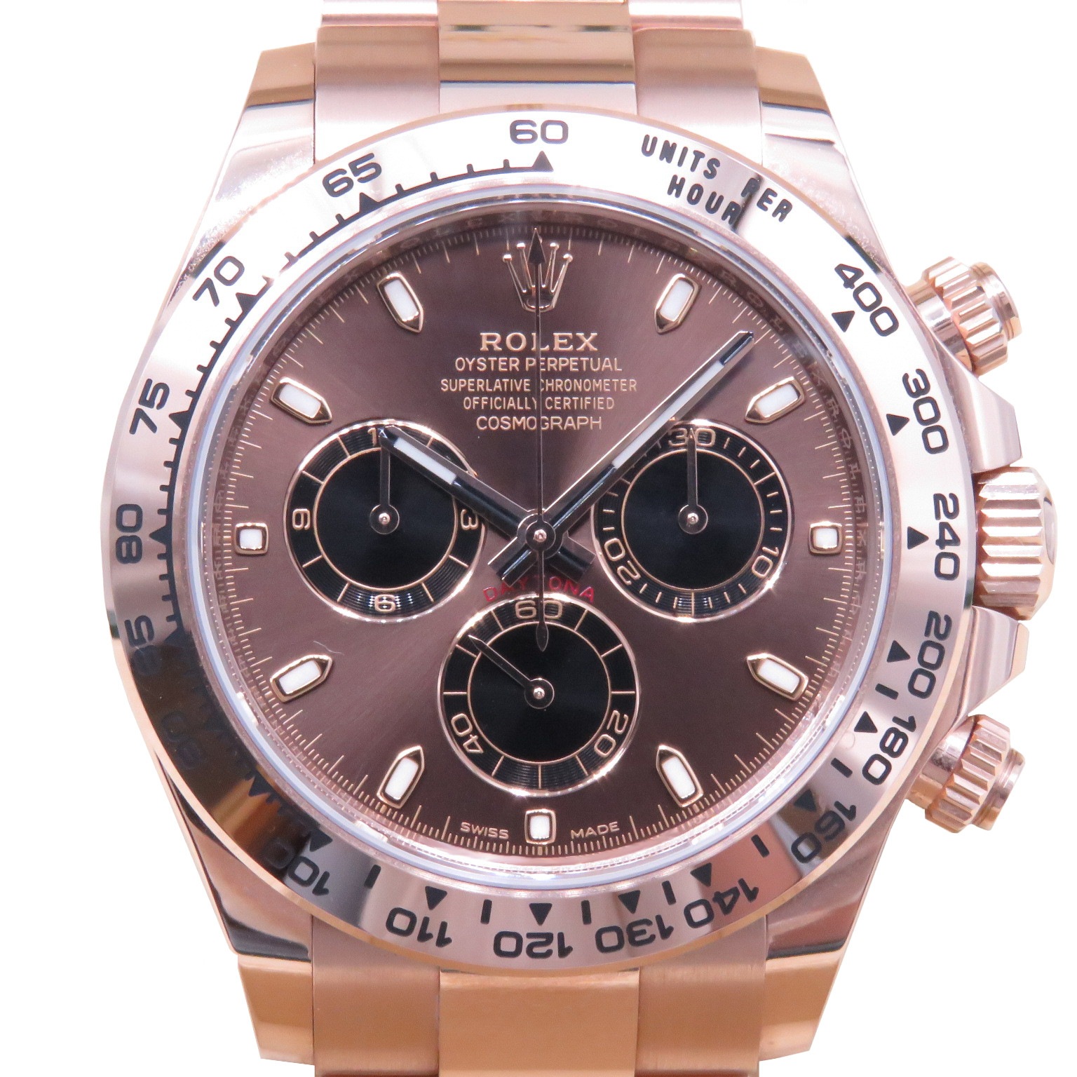 ROLEX(ロレックス)/デイトナ/116505/チョコ×ブラック/2020.6月/新品