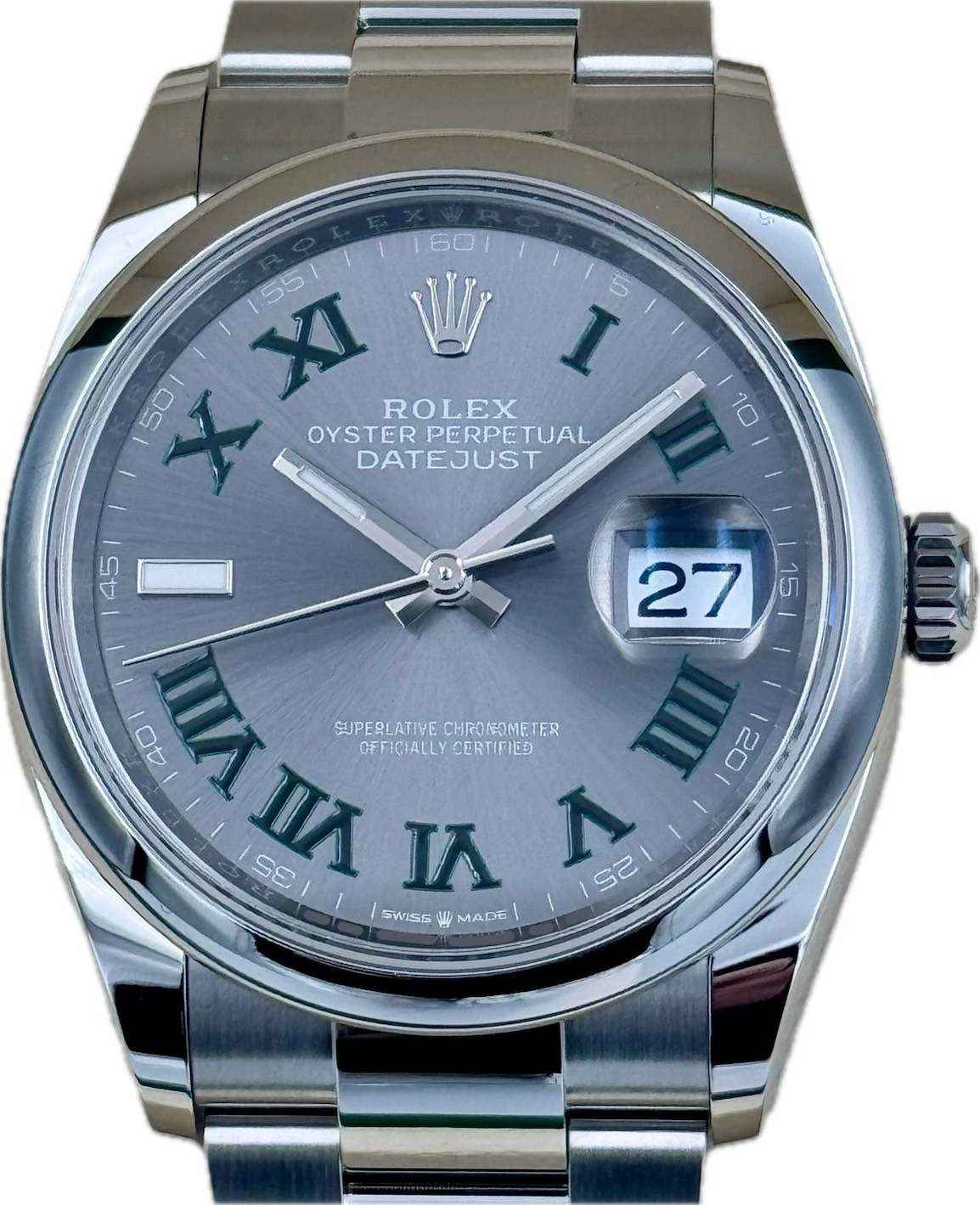 ROLEX（ロレックス）デイトジャスト36 126200 スレートローマ 未使用
