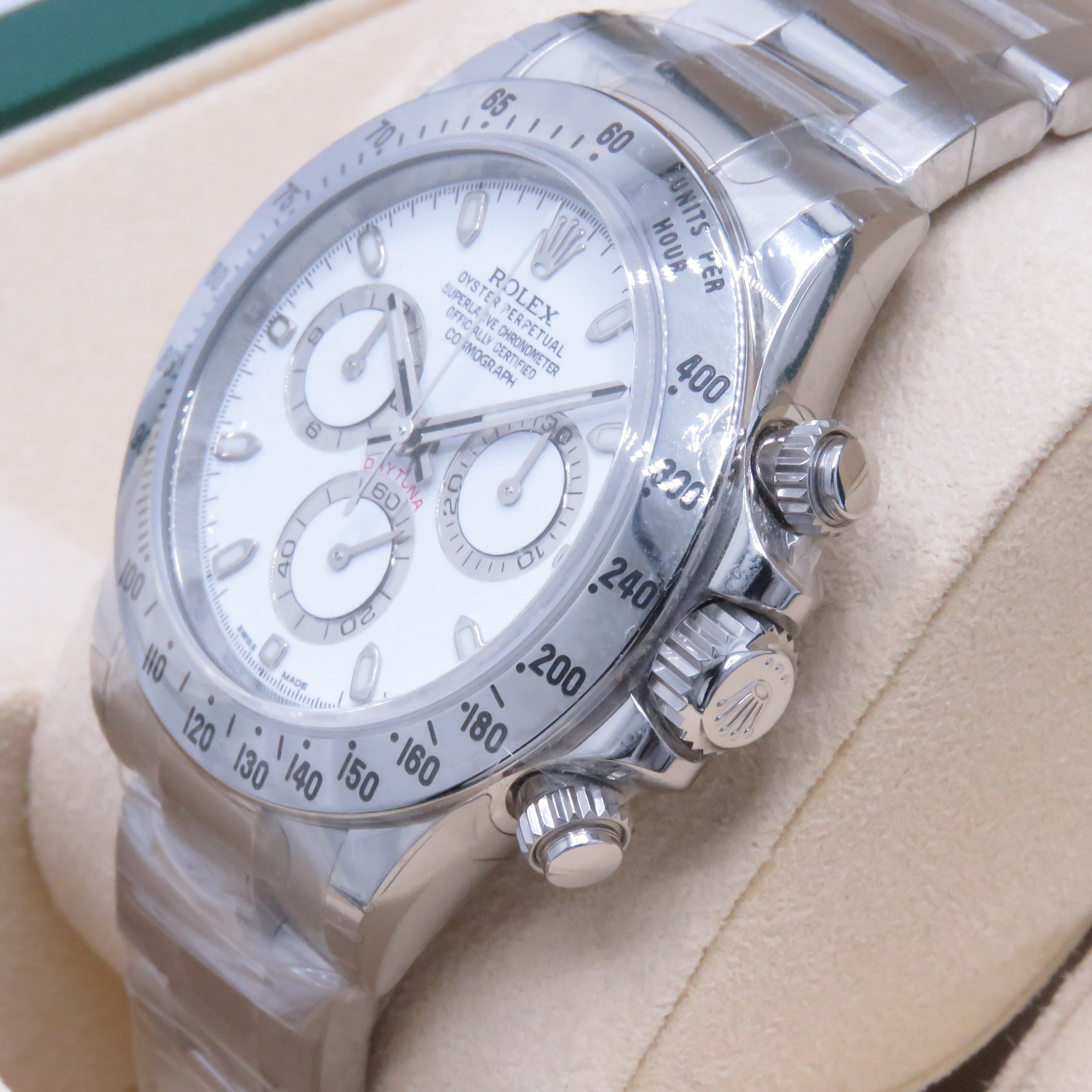 ROLEX(����å���)/�ǥ��ȥ�/116520/�ۥ磻��/���̥Хå���/APH�������/����Ĵ̵/2016.6��/̤����(�ݸ�����դ�)/NAC-544��̾�Ų�Ź��