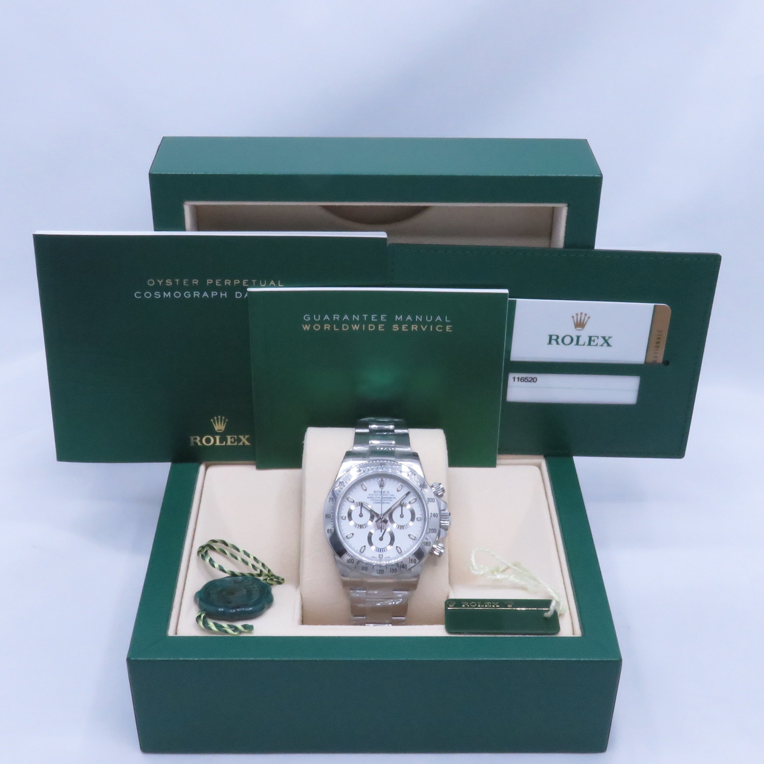 ROLEX(����å���)/�ǥ��ȥ�/116520/�ۥ磻��/���̥Хå���/APH�������/����Ĵ̵/2016.6��/̤����(�ݸ�����դ�)/NAC-544��̾�Ų�Ź��