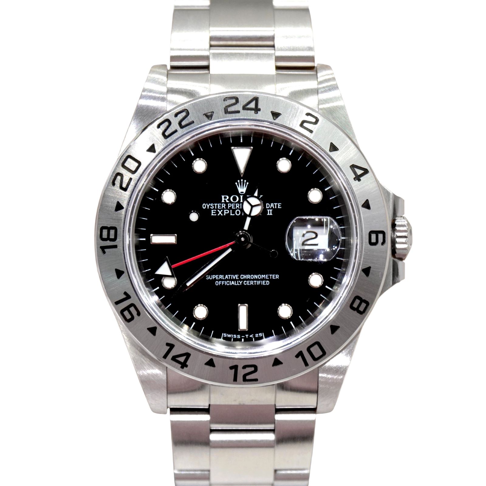 E-146 ROLEX (����å���) �������ץ����顼�� �ӻ��� 16570 �֥�å� SS ���������� ̤Ĵ�� ��°�ʴ��� ����Ʊ�� ���Ź