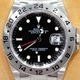 E-146 ROLEX (����å���) �������ץ����顼�� �ӻ��� 16570 �֥�å� SS ���������� ̤Ĵ�� ��°�ʴ��� ����Ʊ�� ���Ź