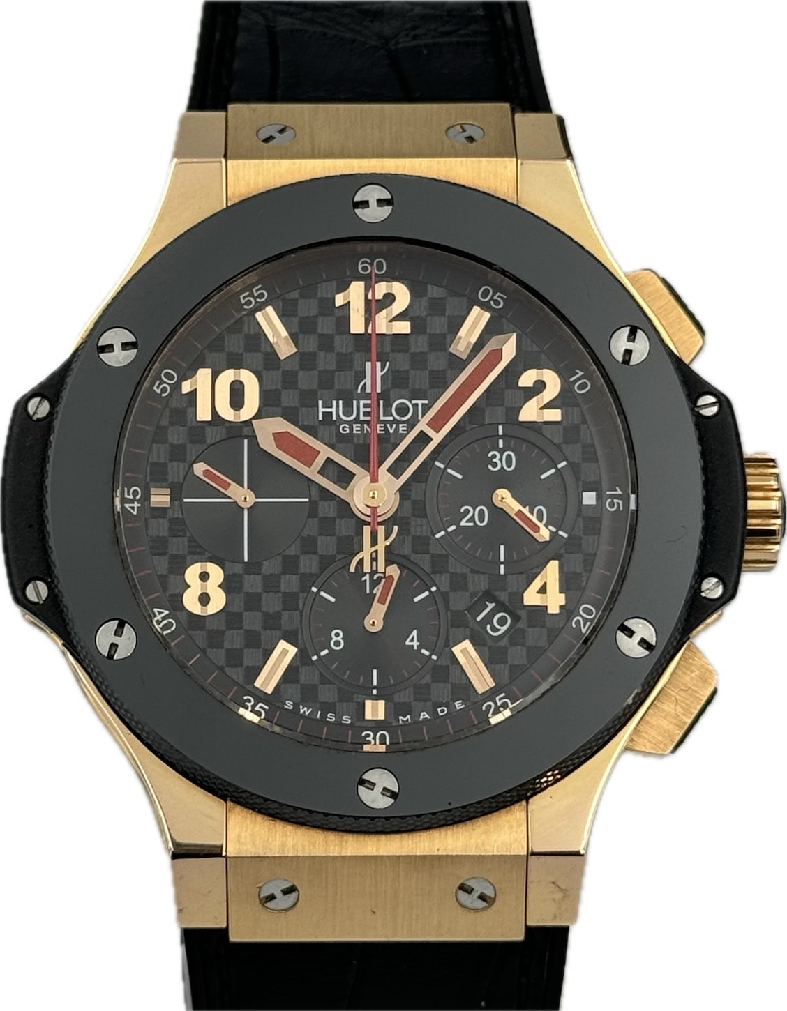 HUBLOT (֥) ӥåХ 301.PB.131.LR.TRS15 ֥å 18KRG 쥶/С  ضŹ CAT-284