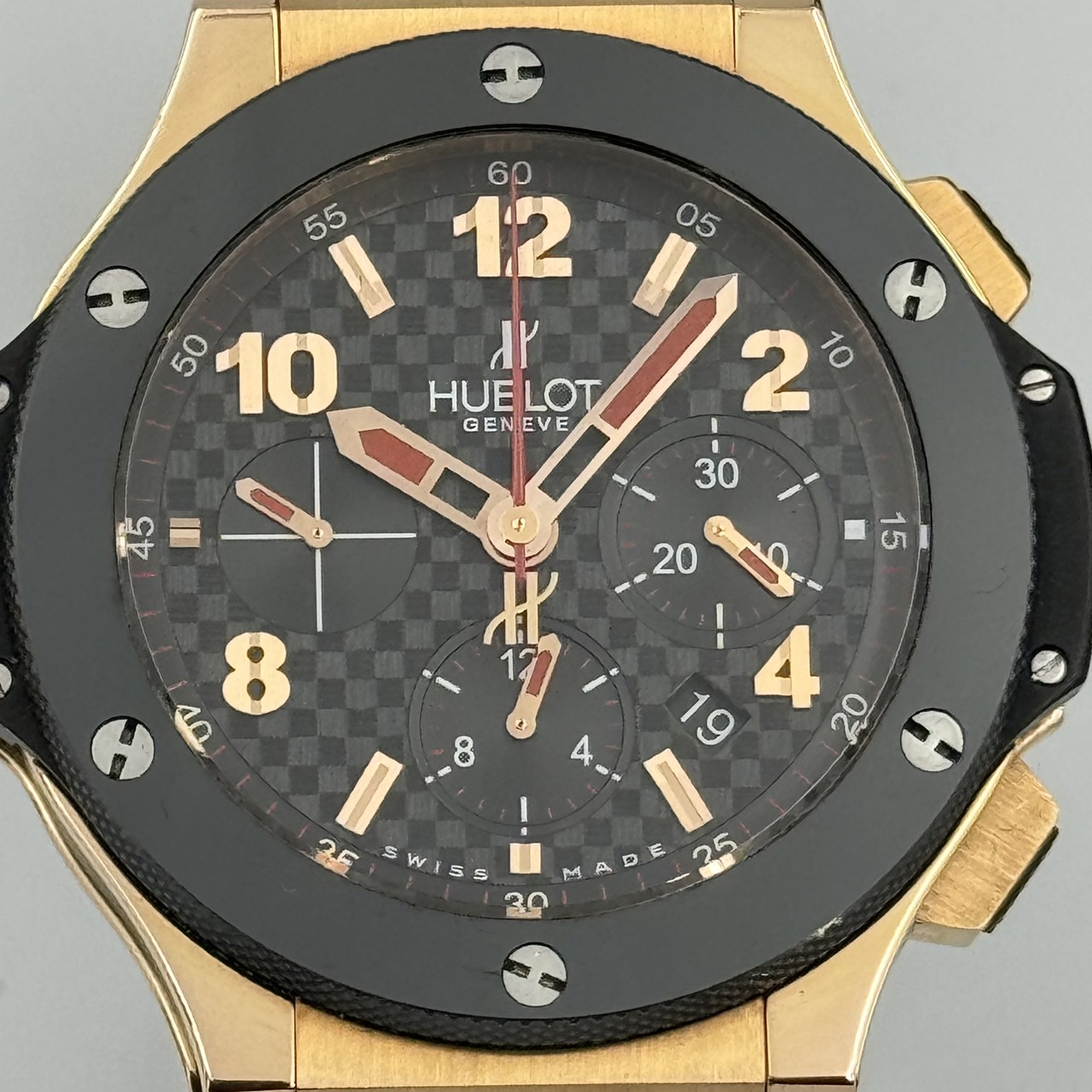 HUBLOT (֥) ӥåХ 301.PB.131.LR.TRS15 ֥å 18KRG 쥶/С  ضŹ CAT-284
