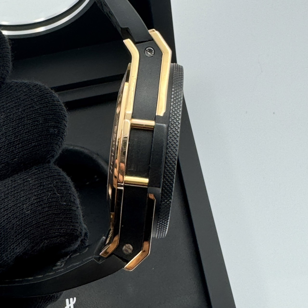 HUBLOT (֥) ӥåХ 301.PB.131.LR.TRS15 ֥å 18KRG 쥶/С  ضŹ CAT-284