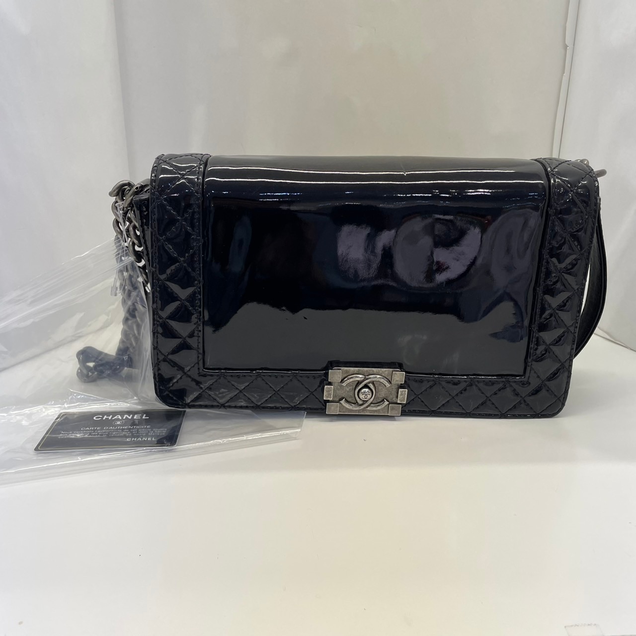 CHANEL(シャネル) ボーイシャネル チェーンショルダーバッグ ブラック