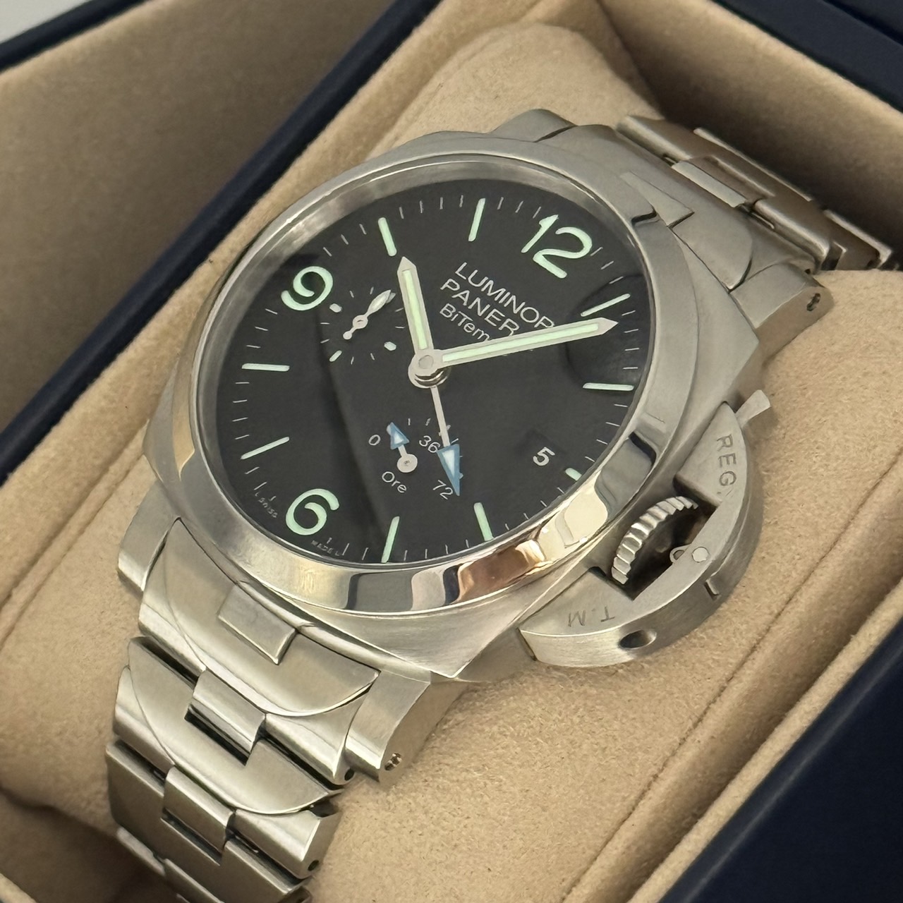 PANERAI(�ѥͥ饤) ��ߥΡ��� �ӥƥ�� PAM01360 �֥�å� SS ������� ���ض�Ź CAT-283