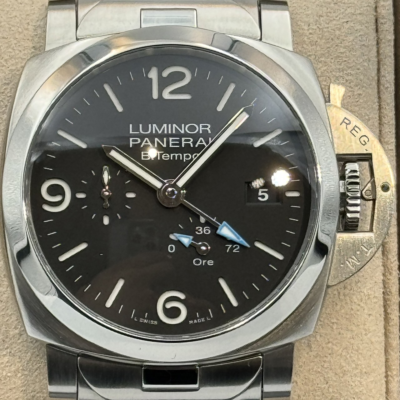 PANERAI(�ѥͥ饤) ��ߥΡ��� �ӥƥ�� PAM01360 �֥�å� SS ������� ���ض�Ź CAT-283