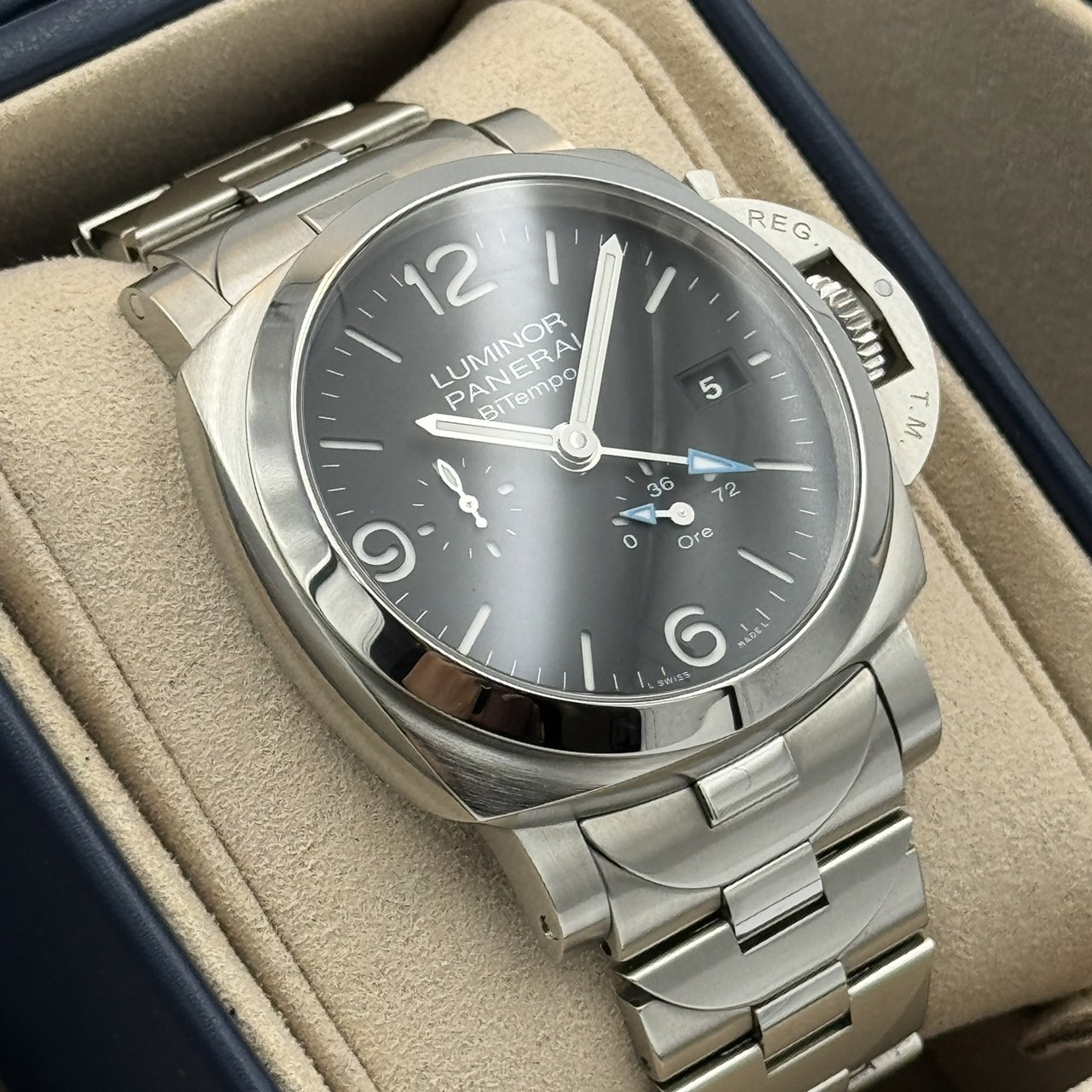 PANERAI(�ѥͥ饤) ��ߥΡ��� �ӥƥ�� PAM01360 �֥�å� SS ������� ���ض�Ź CAT-283