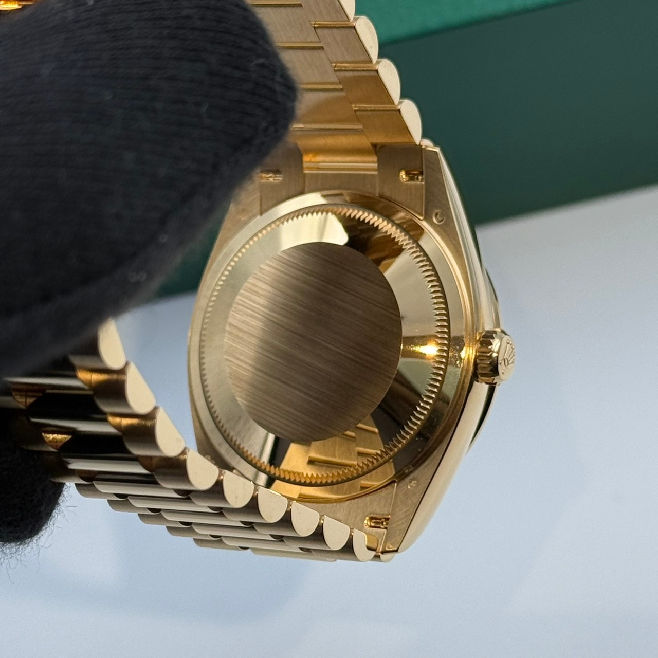 ROLEX(����å���)�ǥ��ǥ���36 128348RBR �����ͥꥢ�� K18YG ̤���� ���ض�Ź ST-629