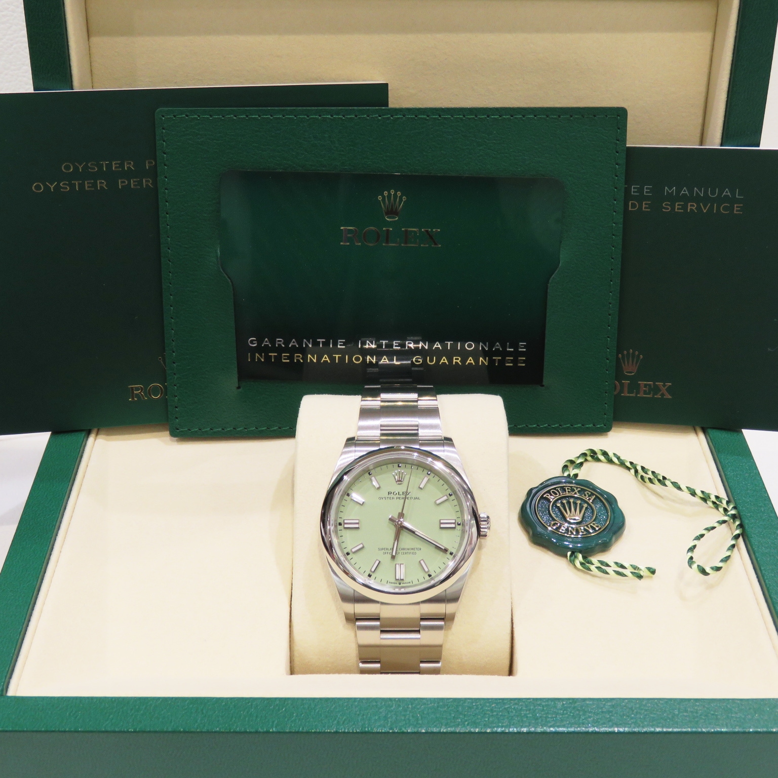 C-265 ROLEX (����å���) �����������ѡ��ڥ��奢��36 �ӻ��� 126000 �ԥ������� SS ���������� ̤Ĵ�� ��°�ʴ��� ̤���� ���Ź