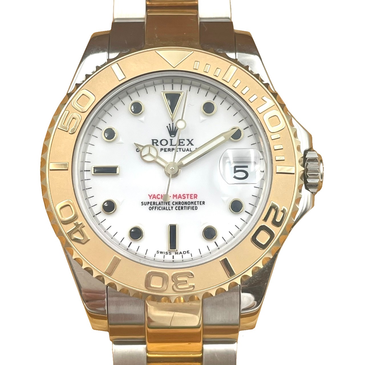ROLEX(����å���) ��åȥޥ����� 168623 �ۥ磻�� P�� 2003ǯ12�� �����̵�� �ݾڽ����ᥫ���ɹ������� ���A CAT-966 (���ض�Ź)