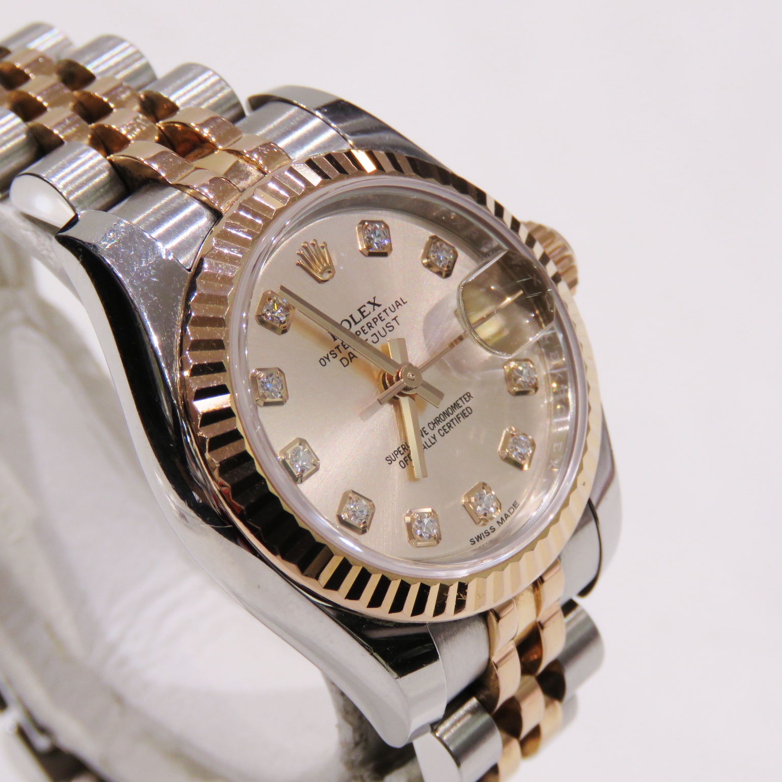 B-185 ROLEX (����å���) �ǥ��ȥ��㥹��26 �ӻ��� 179171G �ԥ� 10P������ SS/ERG ����ӥ꡼ ���ΤΤ�(;�ꥳ����°) ��� ���Ź