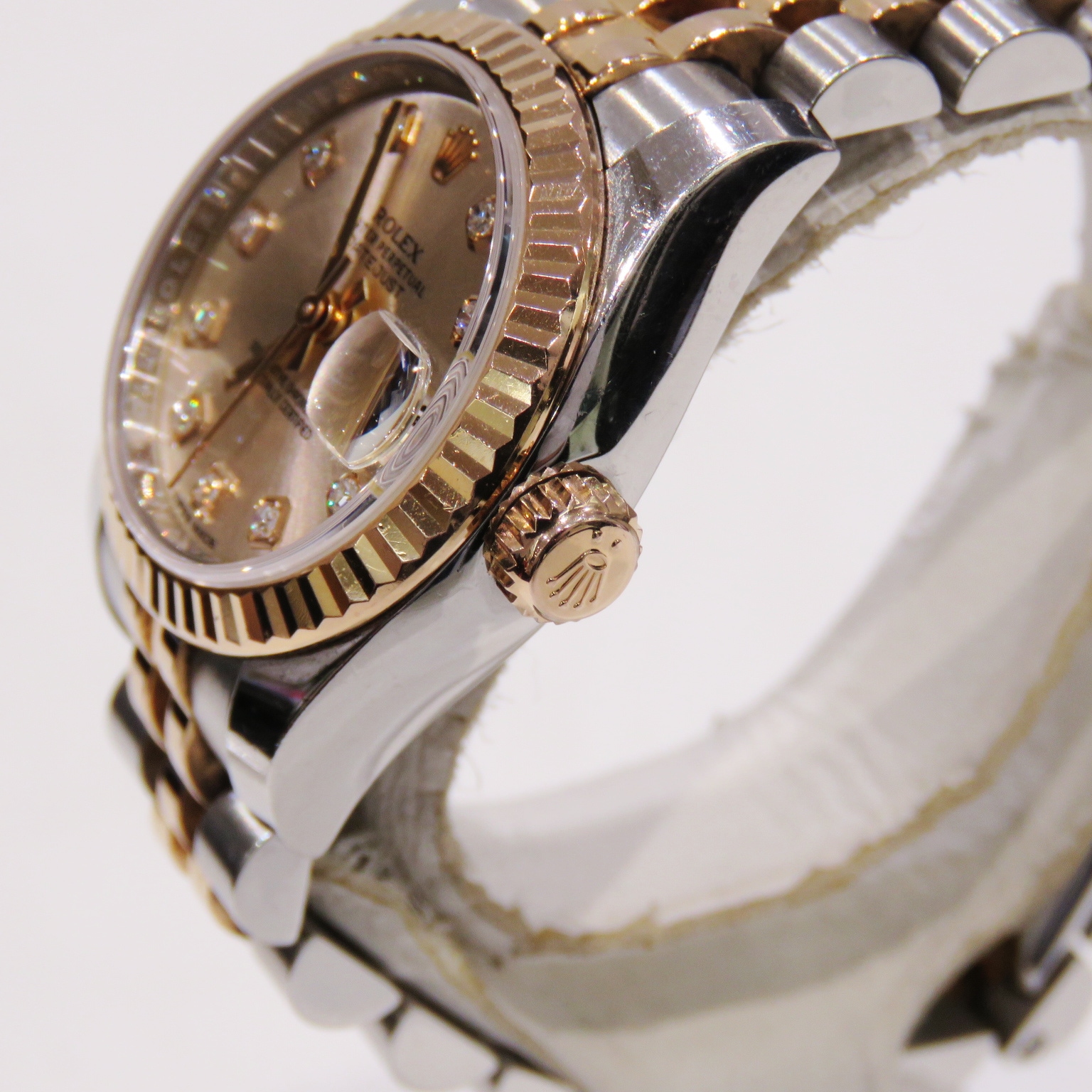 B-185 ROLEX (����å���) �ǥ��ȥ��㥹��26 �ӻ��� 179171G �ԥ� 10P������ SS/ERG ����ӥ꡼ ���ΤΤ�(;�ꥳ����°) ��� ���Ź