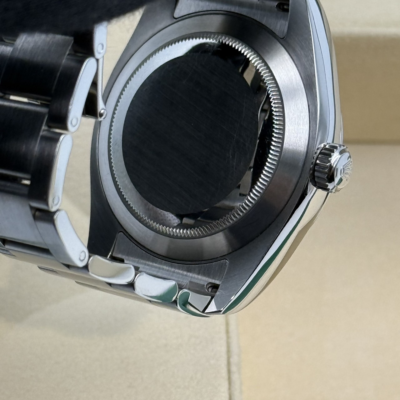 ROLEX (����å���) �������� 116900 �֥�å� SS ����� ���ض�Ź ST-386