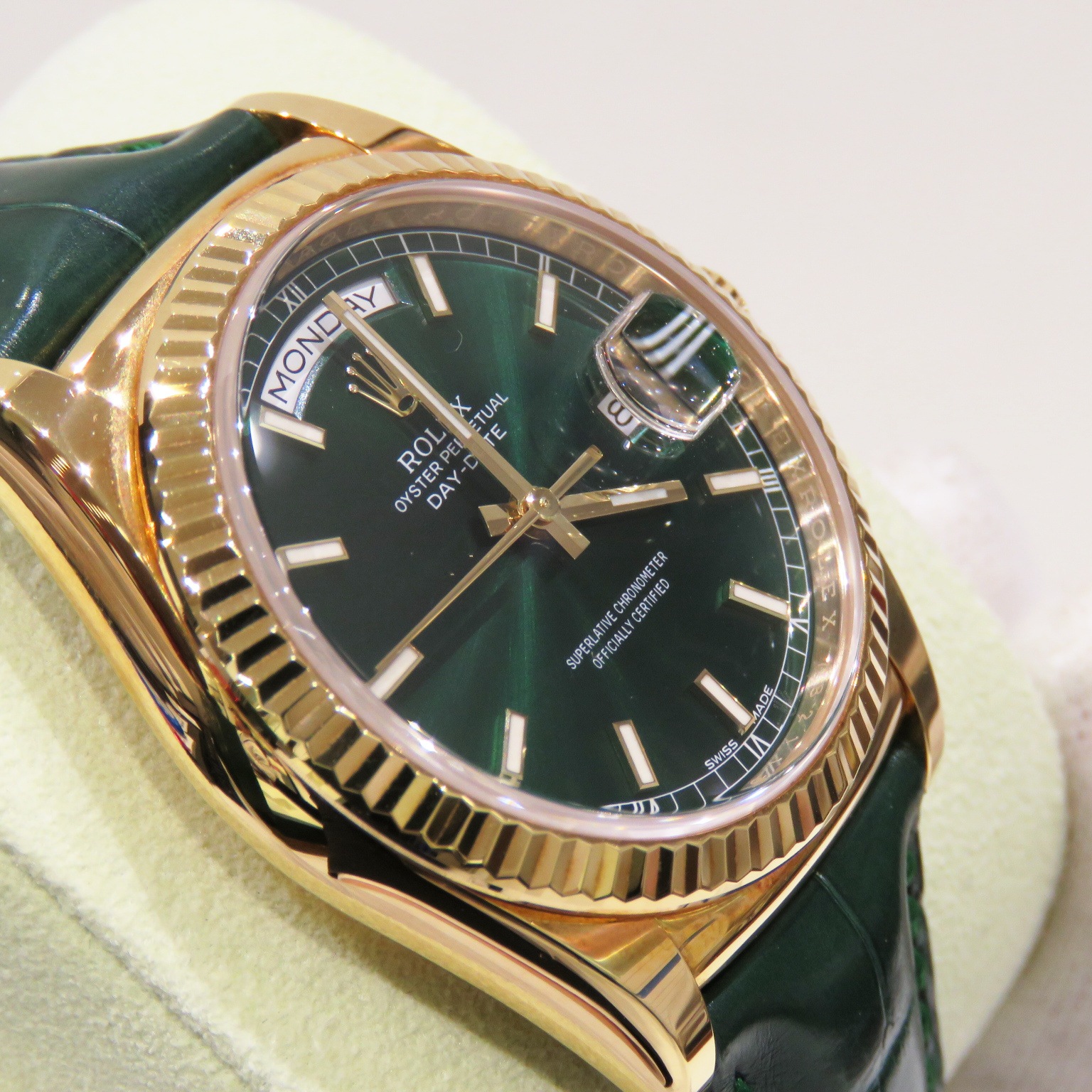 ROLEX (����å���) �ǥ��ǥ���36 �ӻ��� 118238 ���꡼�� YG ���꡼��쥶�� OH��(2023/11) �����̵�� ��� A-166 ���Ź
