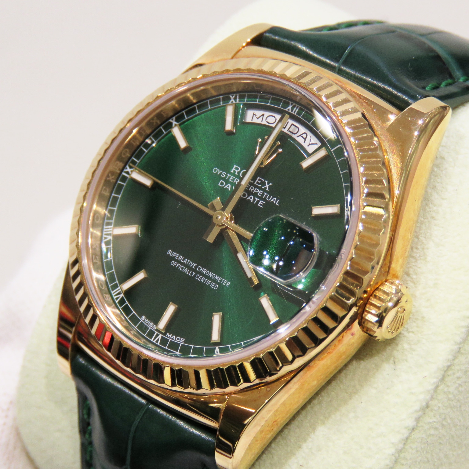 ROLEX (����å���) �ǥ��ǥ���36 �ӻ��� 118238 ���꡼�� YG ���꡼��쥶�� OH��(2023/11) �����̵�� ��� A-166 ���Ź