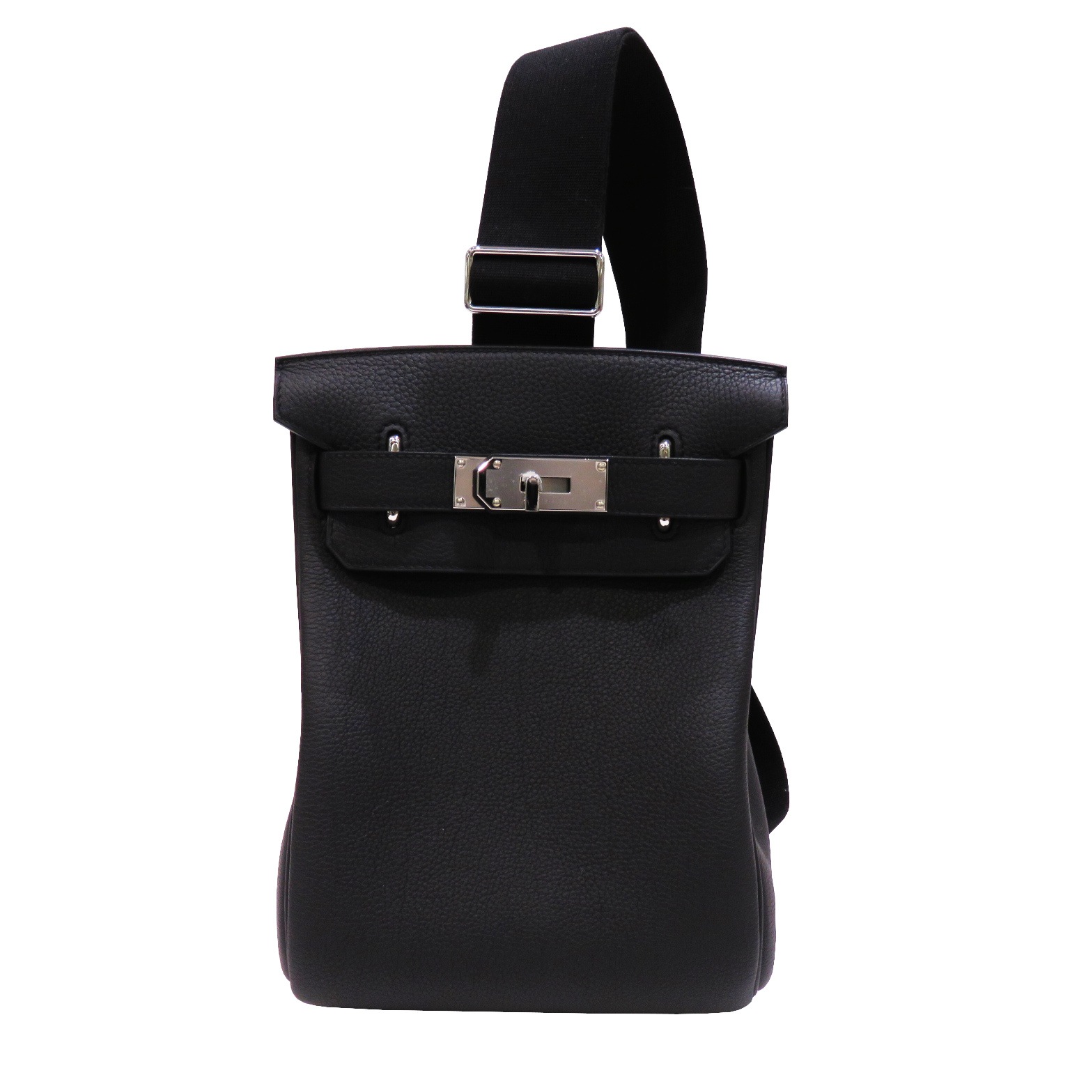 HERMES (����᥹) ���꡼���å���PM ���������Хå� �֥�å�(����С����) �ȥ� W��� ̤������ B55 ���Ź