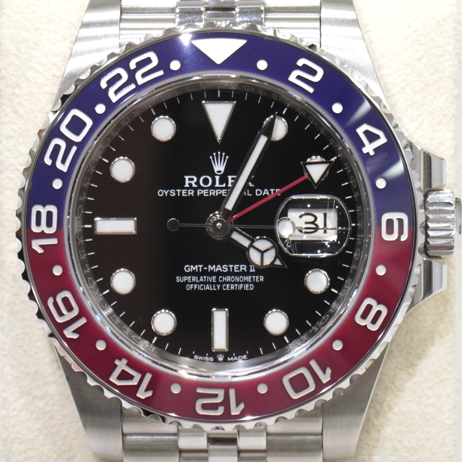 C-289 ROLEX (����å���) GMT�ޥ������� �ӻ��� 126710BLRO �֥�å� SS ����ӥ꡼ ̤Ĵ�� ��°�ʴ��� ������� ���Ź