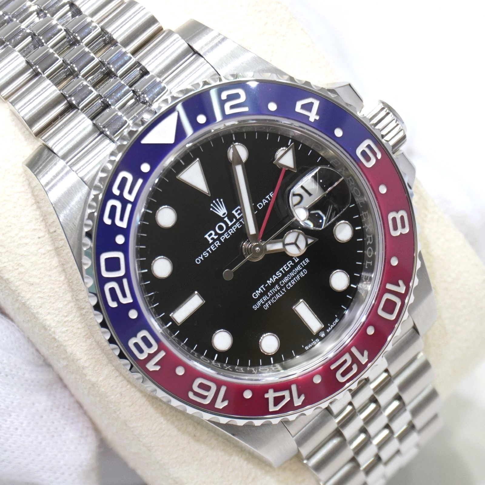 C-289 ROLEX (����å���) GMT�ޥ������� �ӻ��� 126710BLRO �֥�å� SS ����ӥ꡼ ̤Ĵ�� ��°�ʴ��� ������� ���Ź