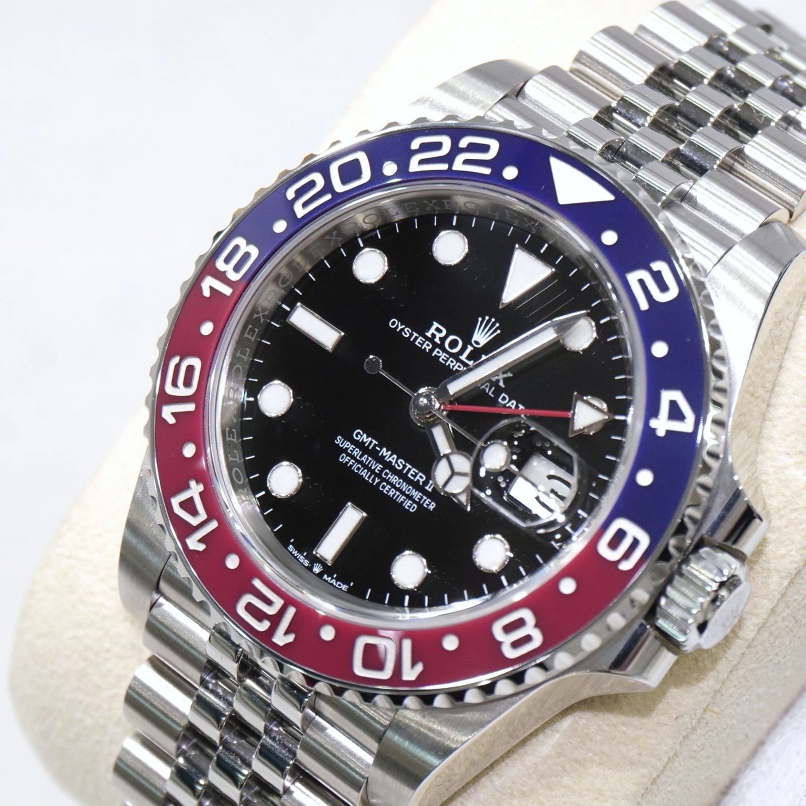 C-289 ROLEX (����å���) GMT�ޥ������� �ӻ��� 126710BLRO �֥�å� SS ����ӥ꡼ ̤Ĵ�� ��°�ʴ��� ������� ���Ź