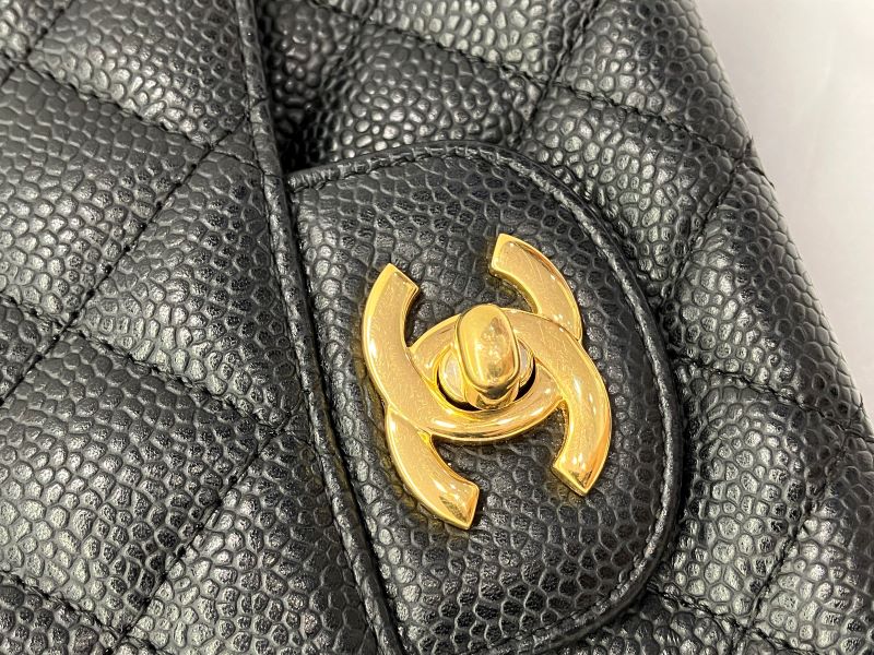 CHANEL(����ͥ�) �ޥȥ�å�25 W�ե�åץ������󥷥����� �֥�å�/G��� ����ӥ������� �����/������/12����(����Ź)