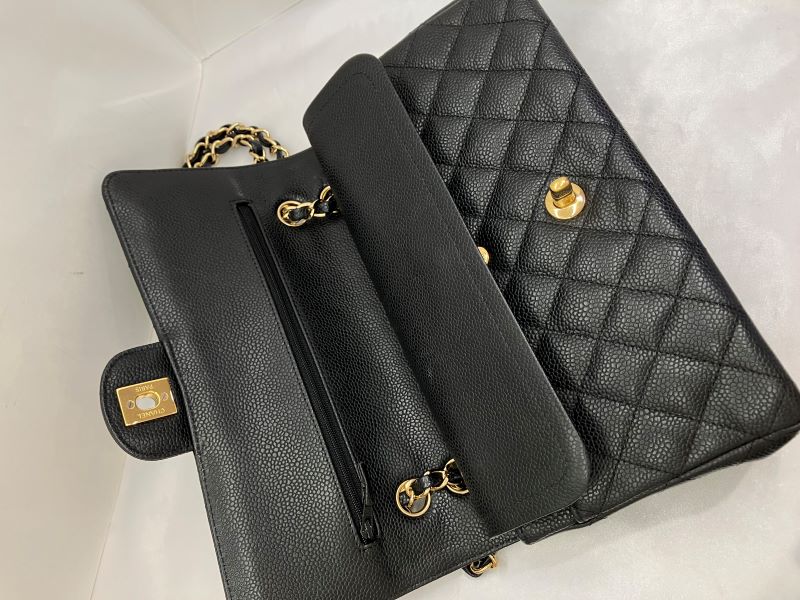 CHANEL(����ͥ�) �ޥȥ�å�25 W�ե�åץ������󥷥����� �֥�å�/G��� ����ӥ������� �����/������/12����(����Ź)