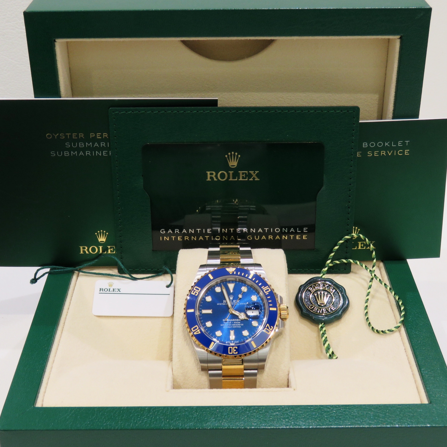ROLEX (����å���) ���֥ޥ꡼�ʡ��ǥ��� �ӻ��� 126613LB �֥롼 SS/YG ���������� ̤Ĵ�� ��°�ʴ��� ̤������ Z-240 ���Ź