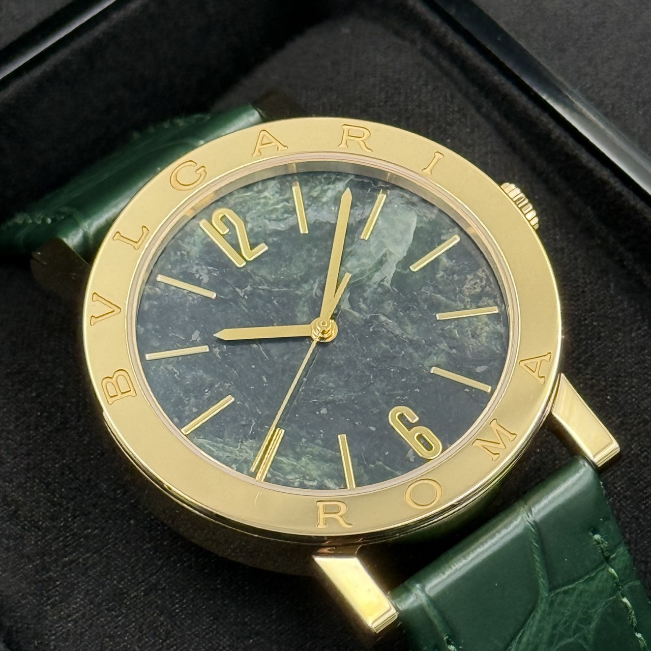 BVLGARI (�֥륬��) �֥륬��֥륬�� 50th���˥С����꡼ 104112 ������ K18/�쥶�� ����Ʊ�� ���ض�Ź ST-793