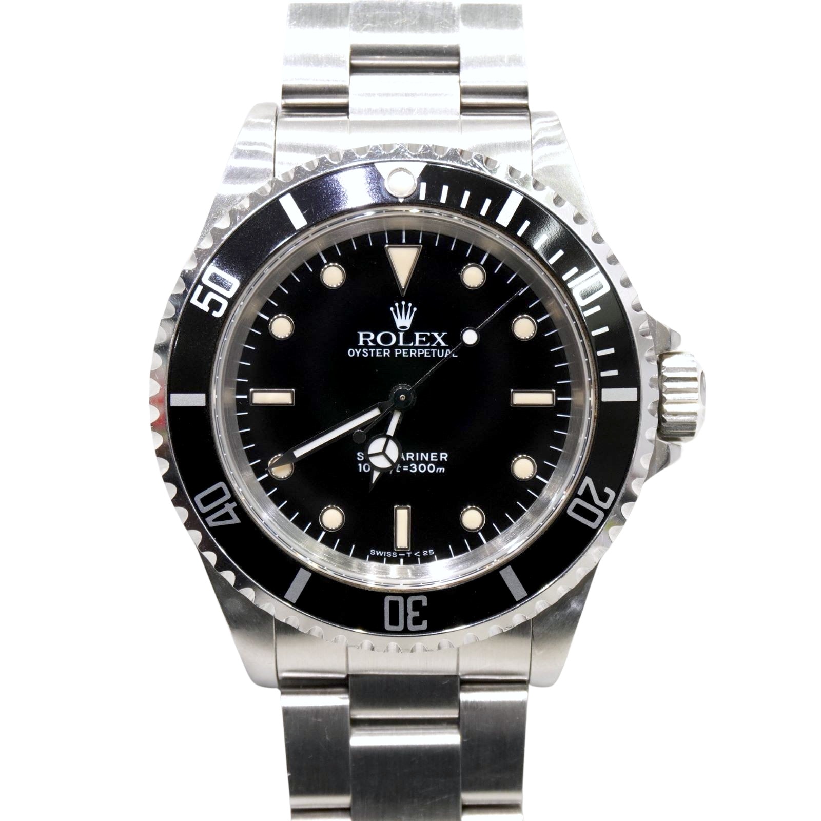 C-280 ROLEX (����å���) ���֥ޥ꡼�ʡ��Υ�ǥ��� �ӻ��� 14060(E��1990ǯ��) �֥�å� SS �ȥ������ �����̵�� ����� ���Ź
