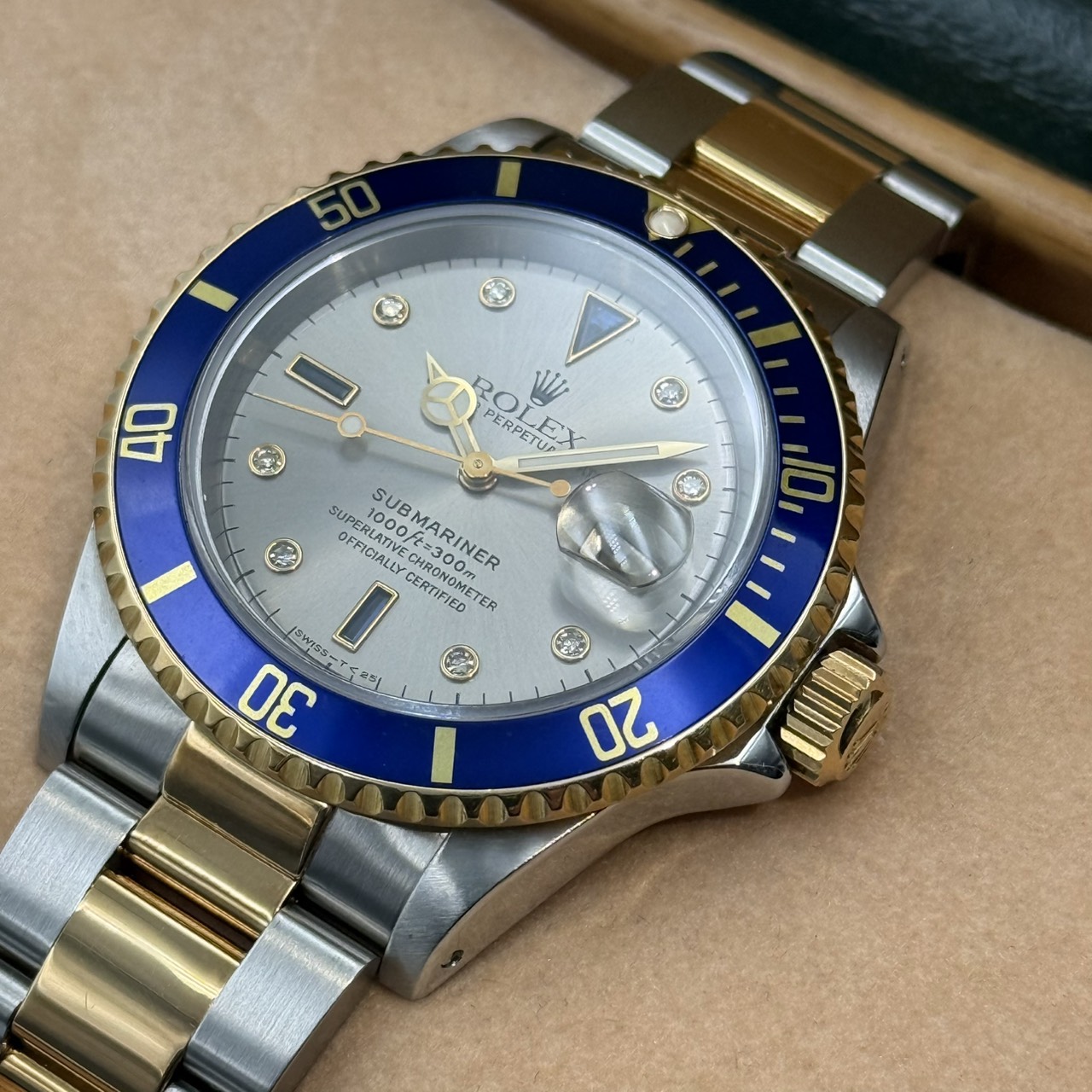 ROLEX(����å���) ���֥ޥ꡼�ʥǥ��� 16613SG ����С� T��(1996) ����� ���ض�Ź ST-692