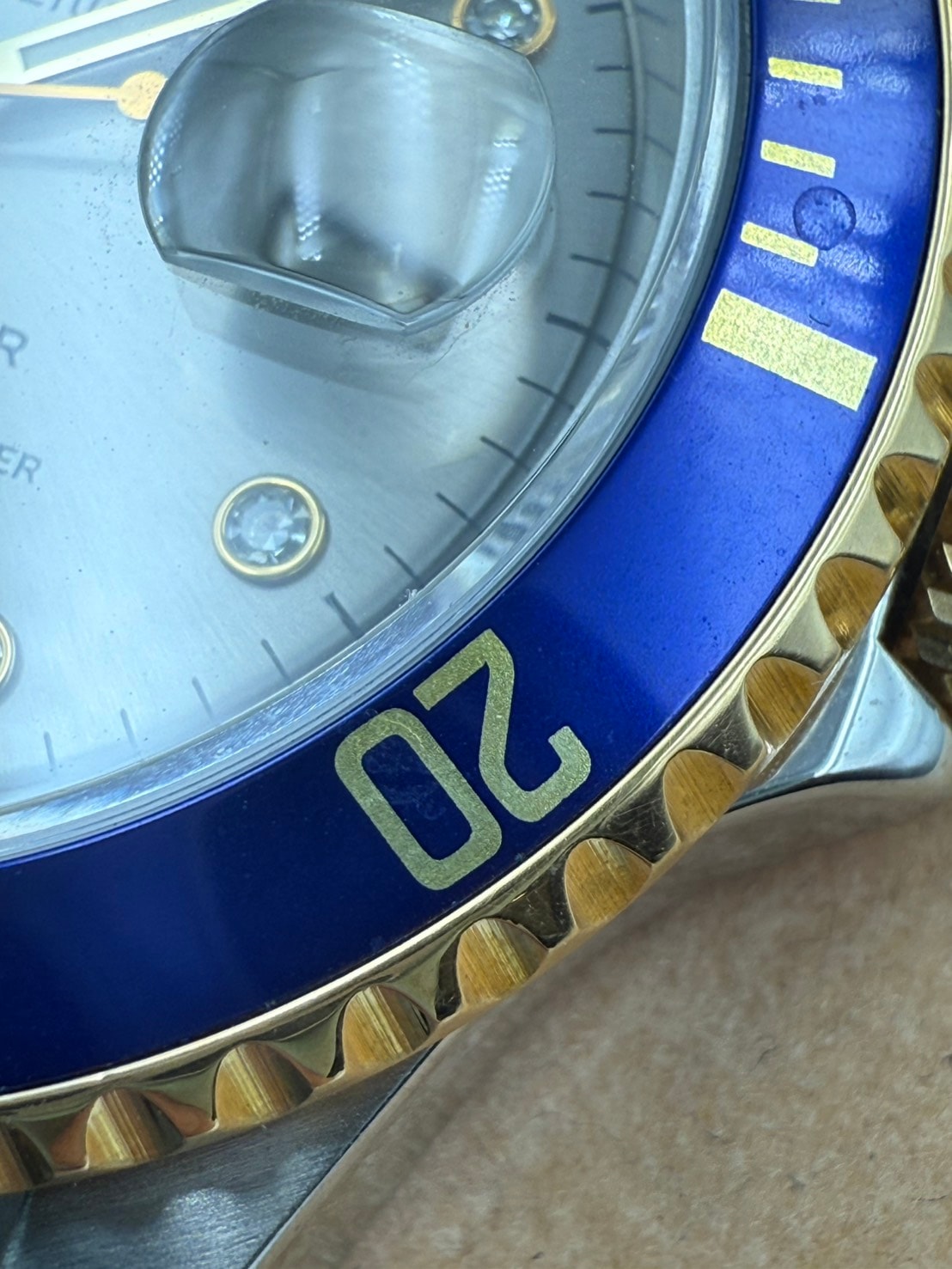 ROLEX(����å���) ���֥ޥ꡼�ʥǥ��� 16613SG ����С� T��(1996) ����� ���ض�Ź ST-692