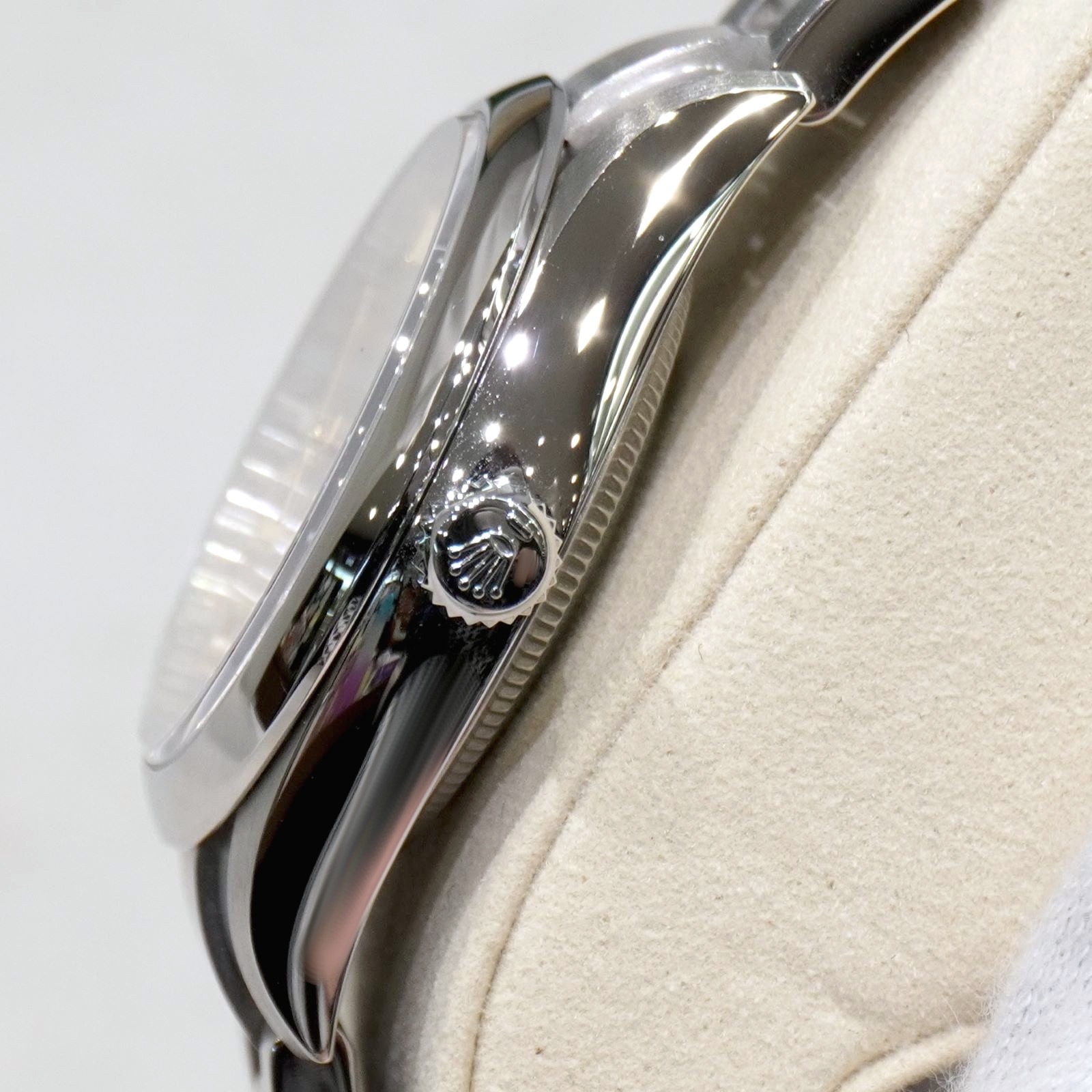 ROLEX (����å���) �����������ѡ��ڥ��奢��34 �ӻ��� 124200 ����С� SS ���������� ��°�ʴ��� ����Ʊ�� Z-119 ���Ź