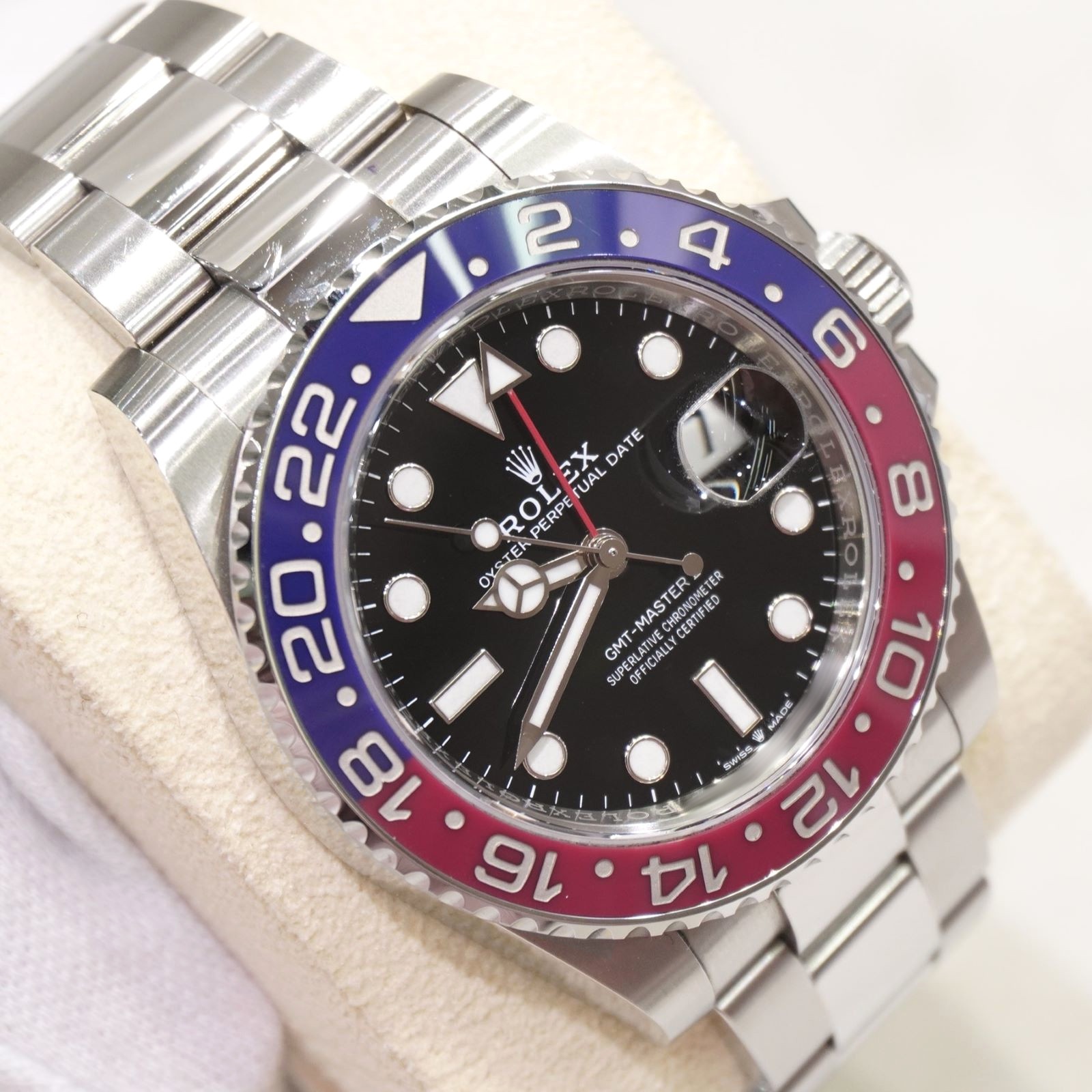 C-204 ROLEX (����å���) GMT�ޥ������� �ӻ��� 126710BLRO �֥�å� SS ���������� ��°�ʴ��� ����� ���Ź