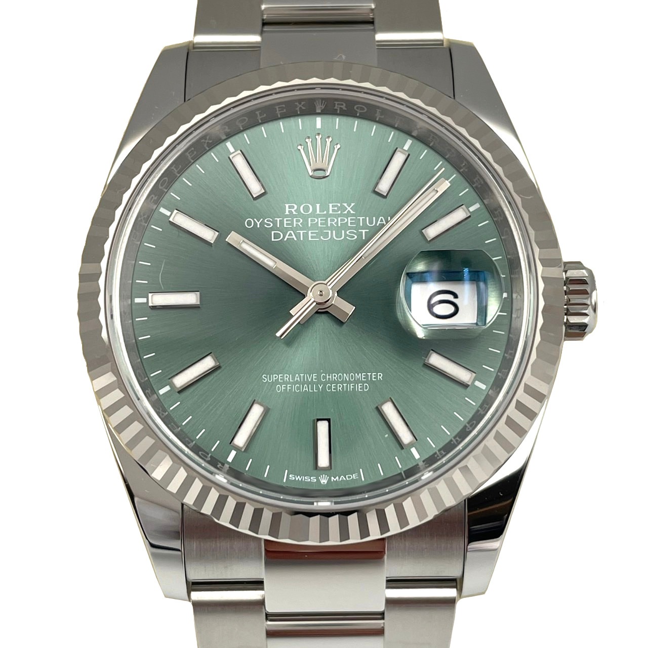 ROLEX(����å���) �ǥ��ȥ��㥹��36 126234 �ߥ�ȥ��꡼�� ���������� 2024ǯ5�� ̤���� CAT-923 (���ض�Ź)