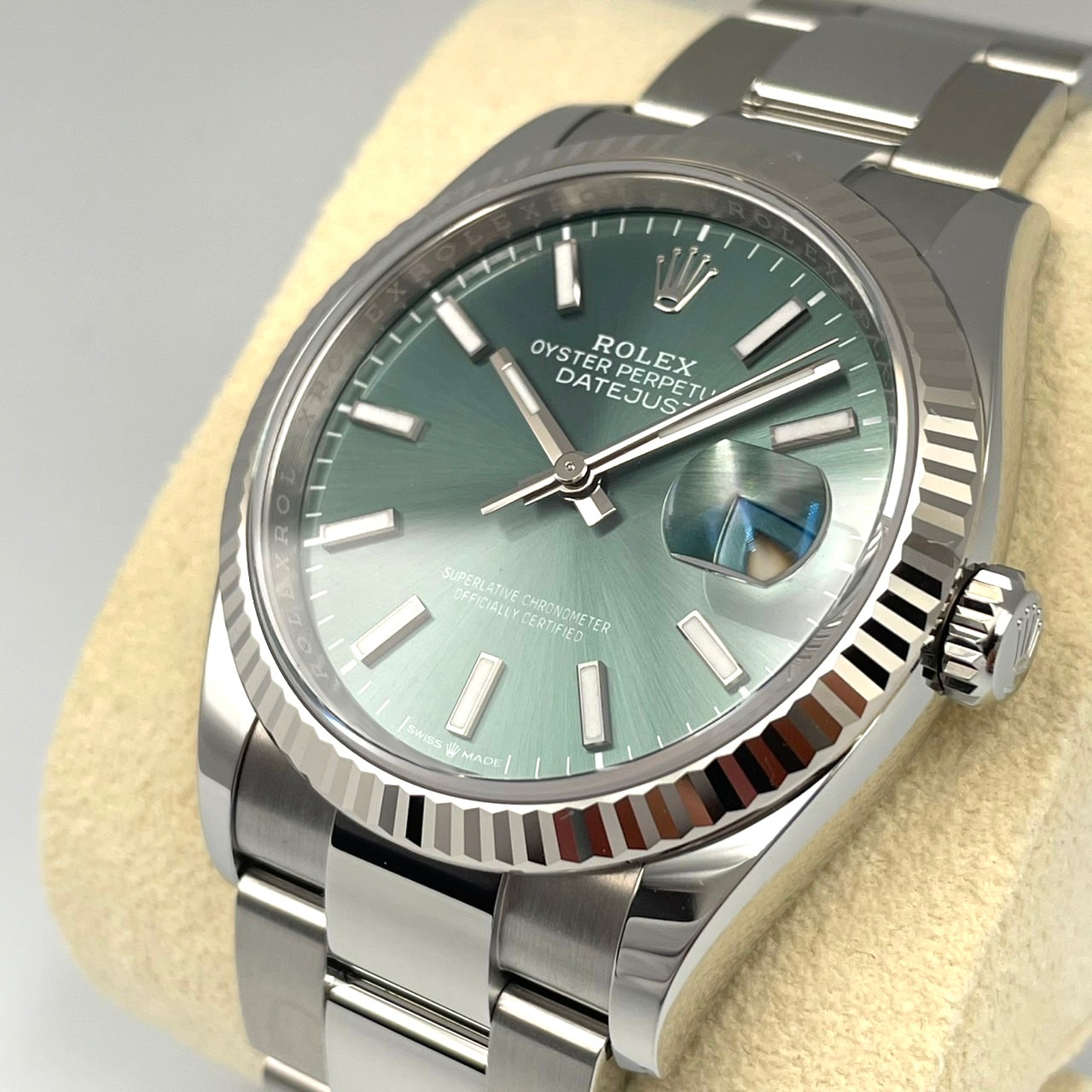 ROLEX(����å���) �ǥ��ȥ��㥹��36 126234 �ߥ�ȥ��꡼�� ���������� 2024ǯ5�� ̤���� CAT-923 (���ض�Ź)