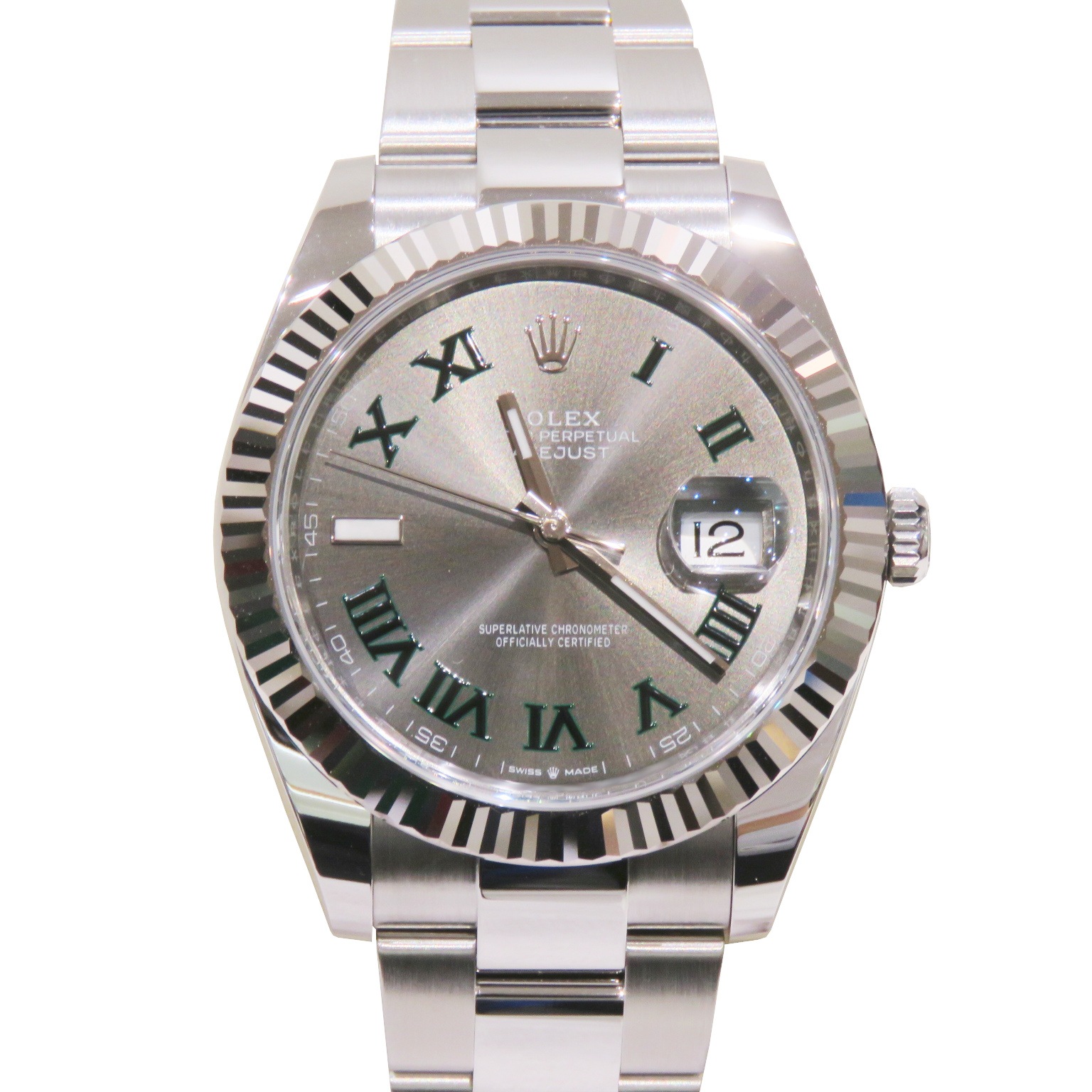 ロレックス デイトジャスト41 ランダムシリアル ルーレット 126300