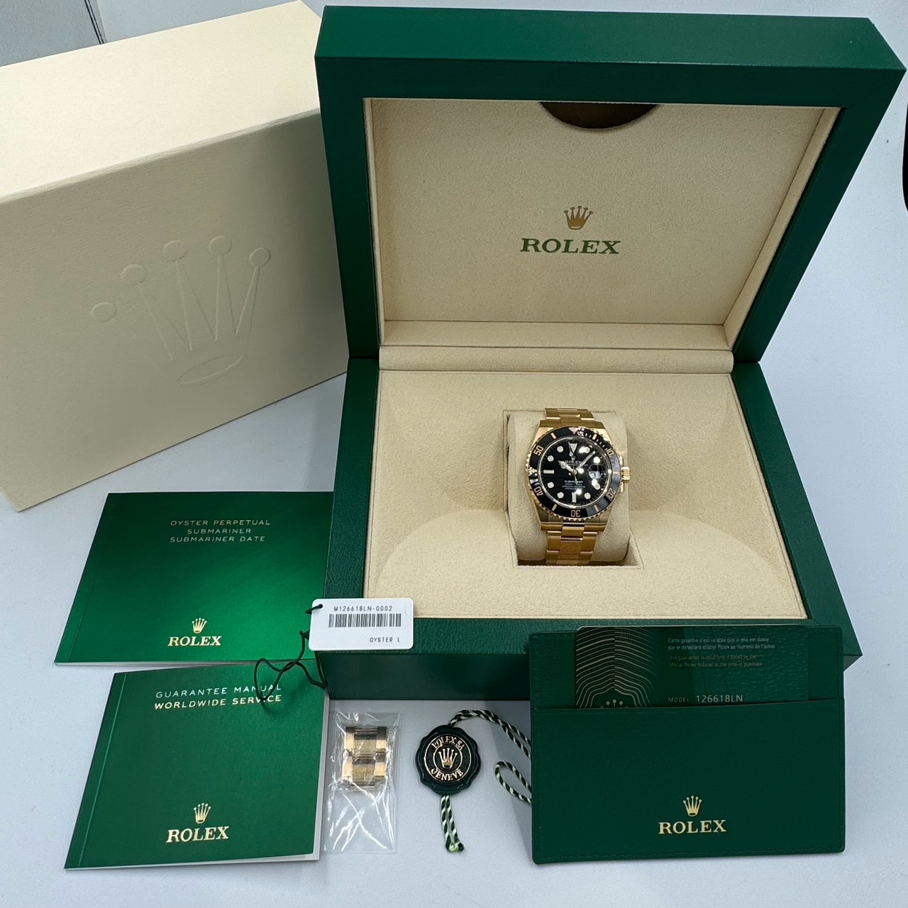 ROLEX (å) ֥ޥ꡼ 126618LN ֥å YG  ضŹ CAT-111