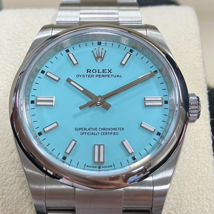 新品未使用　ロレックス　オイスターパーペチュアル　掛け時計　非売品 ROLEX(ロレックス) オイスターパーペチュアル36 126000 中古美品