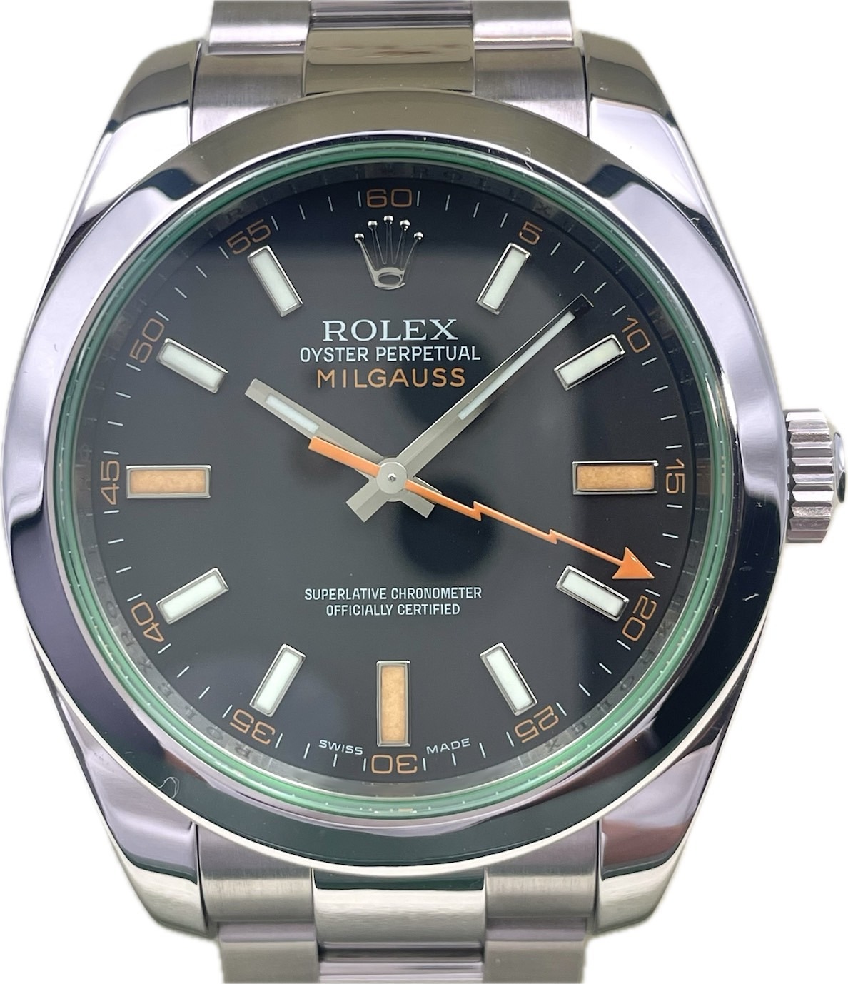 ROLEX(å) ߥ륬 116400GV ֥å 2008ǯ9   ST-343 ضŹ