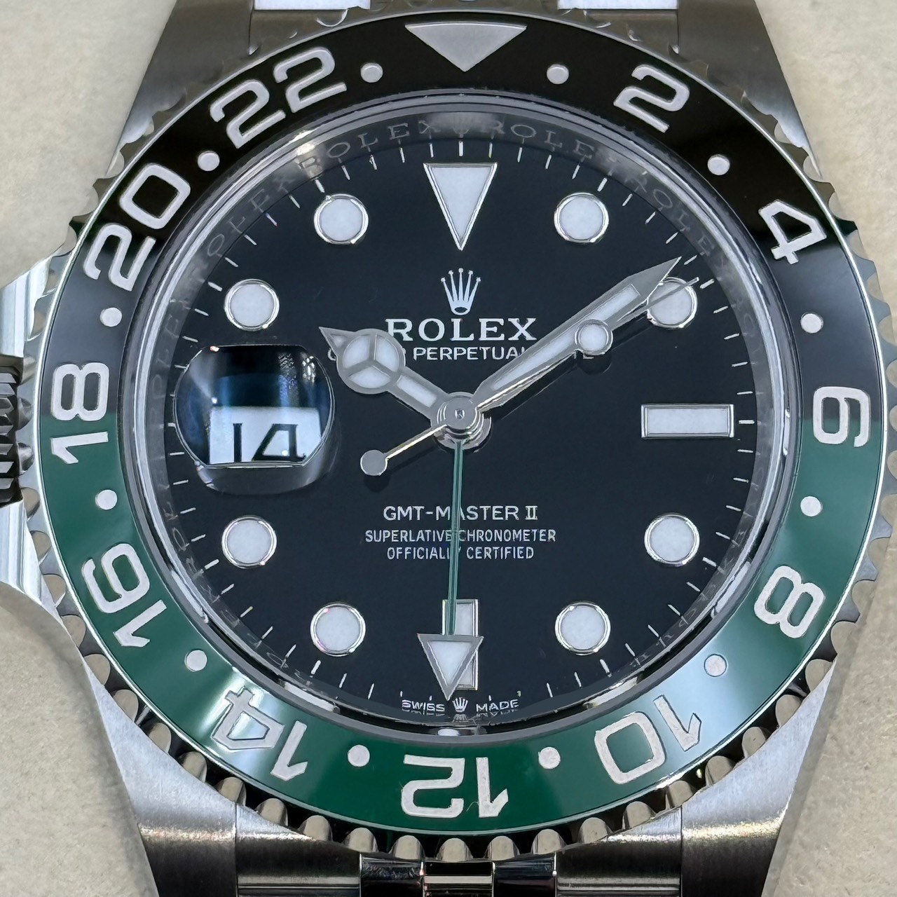 ROLEX (����å���) GMT�ޥ������� 126720VTNR �֥�å� SS ����Ʊ�� ���ض�Ź CAT-864