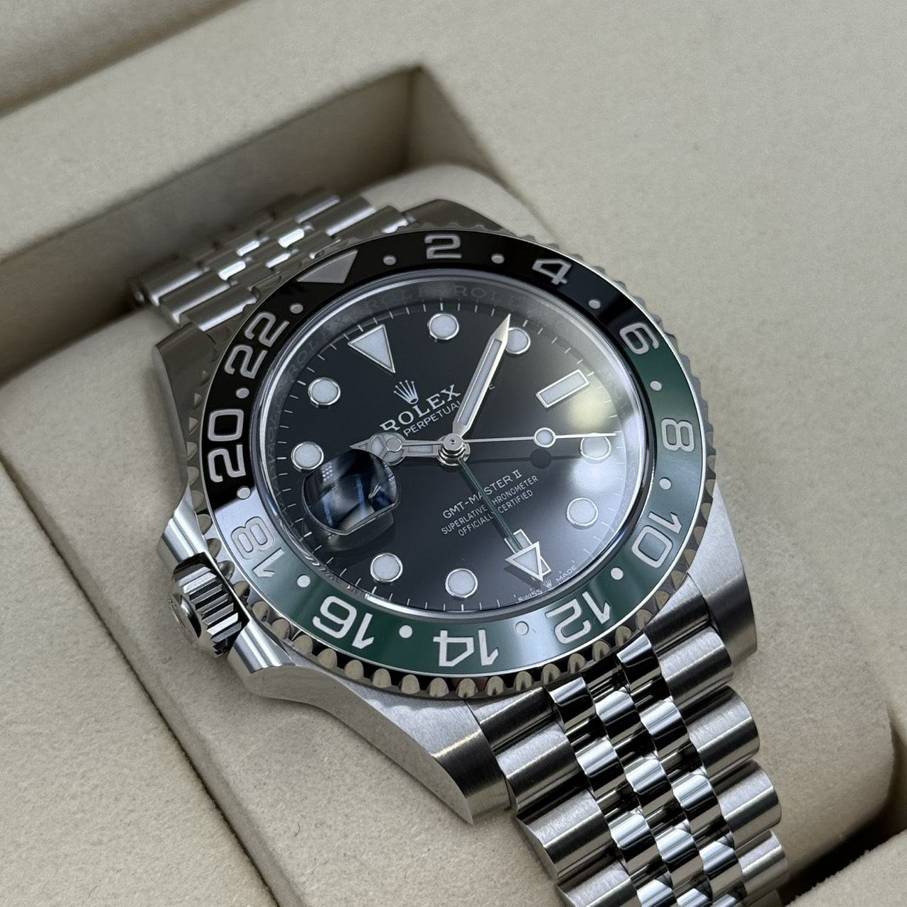 ROLEX (����å���) GMT�ޥ������� 126720VTNR �֥�å� SS ����Ʊ�� ���ض�Ź CAT-864