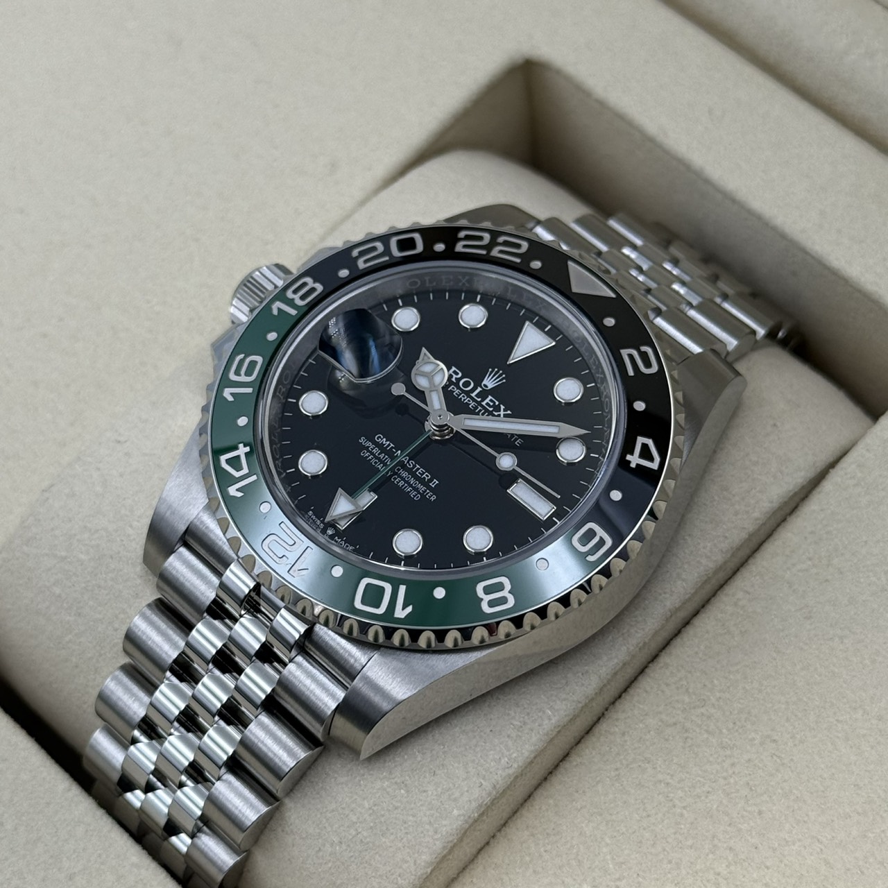 ROLEX (����å���) GMT�ޥ������� 126720VTNR �֥�å� SS ����Ʊ�� ���ض�Ź CAT-864