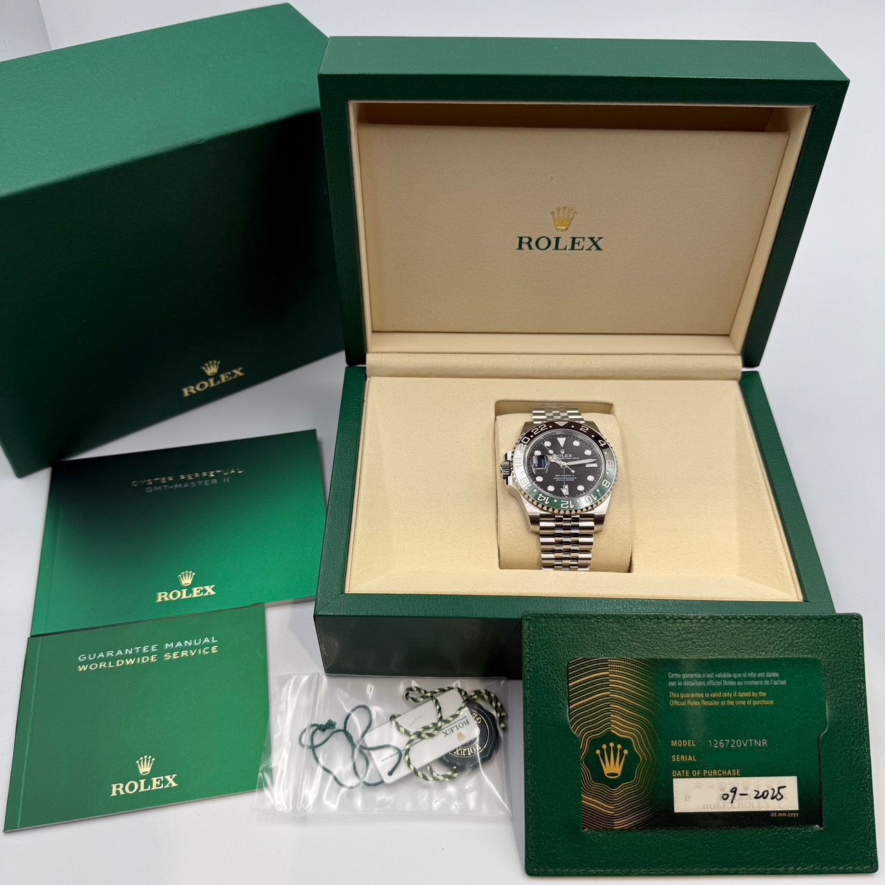 ROLEX (����å���) GMT�ޥ������� 126720VTNR �֥�å� SS ����Ʊ�� ���ض�Ź CAT-864