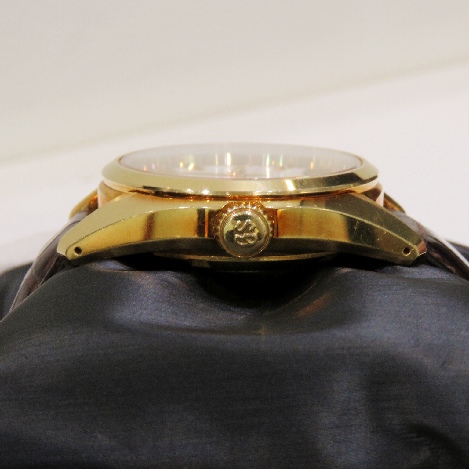 GRAND SEIKO (�����ɥ�������) �����С�9S 20��ǯ��ǰ��ǥ� ����150�ܸ��� �ӻ��� SBGH266 �ۥ磻�� YG �쥶�� ��°�ʴ��� ��� A-017 ���Ź