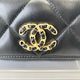 CHANEL(����ͥ�) ����ͥ�19���������������� �������󥷥������Хå� �֥�å� �������/����С���� ��ॹ���� �����/������/31���� ���A (����Ź)