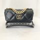 CHANEL(����ͥ�) ����ͥ�19���������������� �������󥷥������Хå� �֥�å� �������/����С���� ��ॹ���� �����/������/31���� ���A (����Ź)