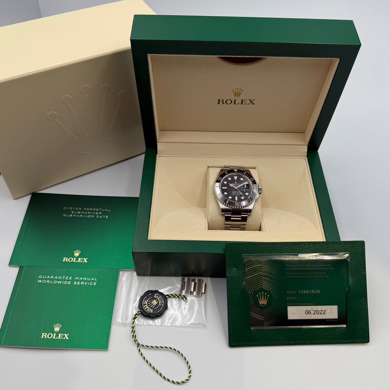 ROLEX(����å���) ���֥ޥ꡼�ʥǥ��� 126610LN �֥�å� 2024ǯ7�� ����� ���� ���ض�Ź ST-798