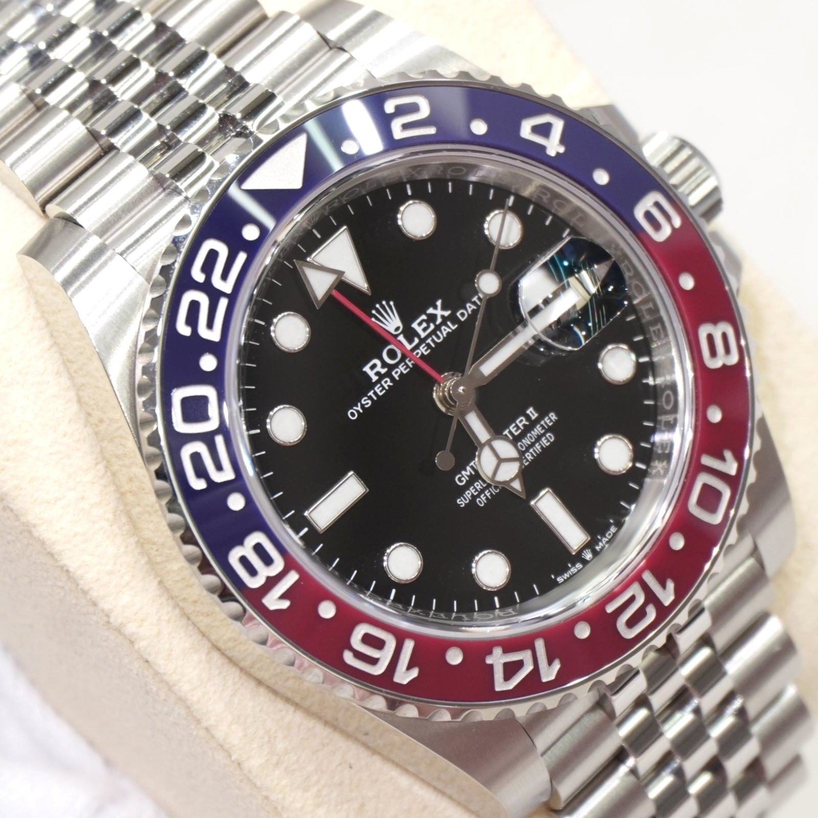 C-205 ROLEX (����å���) GMT�ޥ������� �ӻ��� 126710BLRO �֥�å� SS ����ӥ꡼ ̤Ĵ�� ��°�ʴ��� ������� ���Ź
