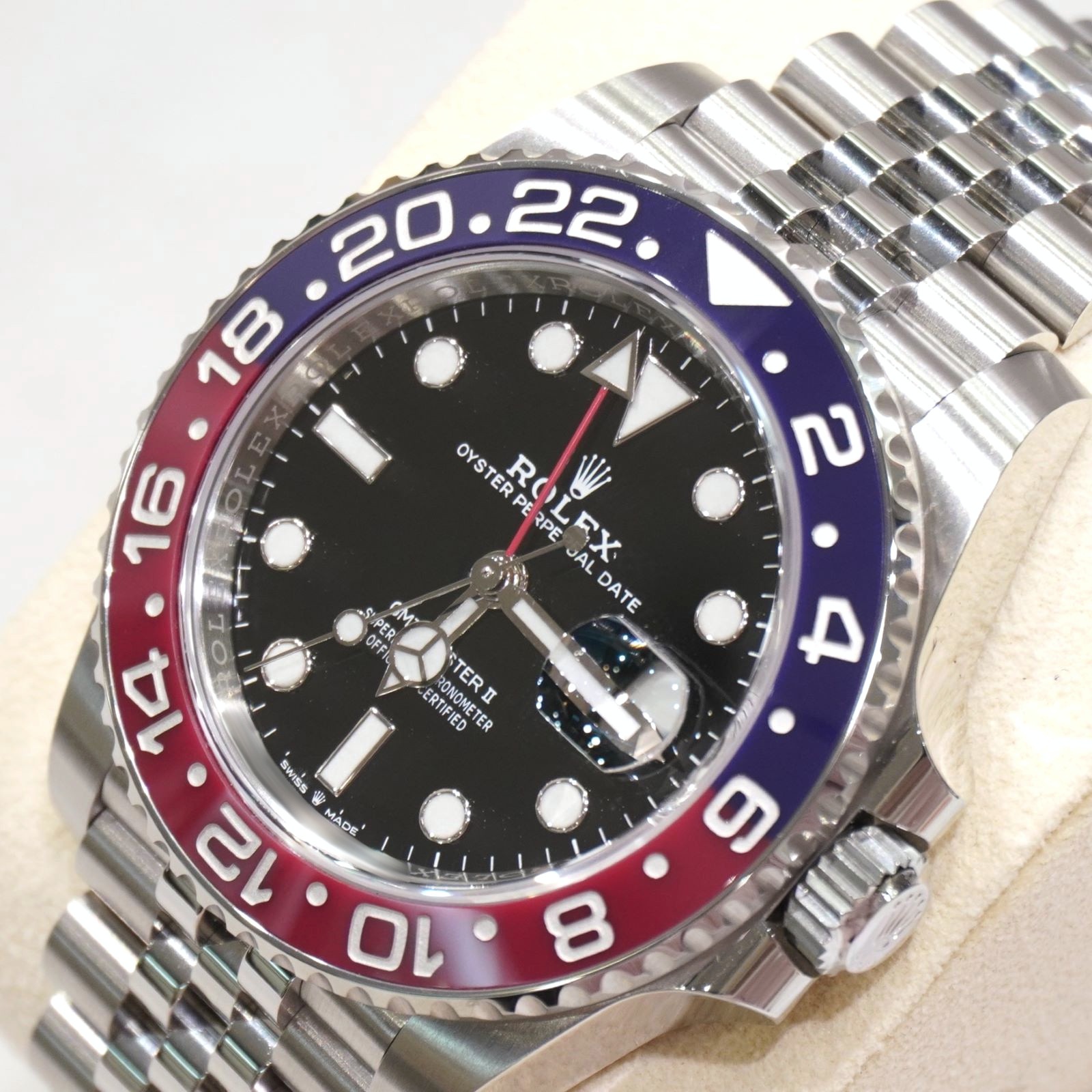 C-205 ROLEX (����å���) GMT�ޥ������� �ӻ��� 126710BLRO �֥�å� SS ����ӥ꡼ ̤Ĵ�� ��°�ʴ��� ������� ���Ź